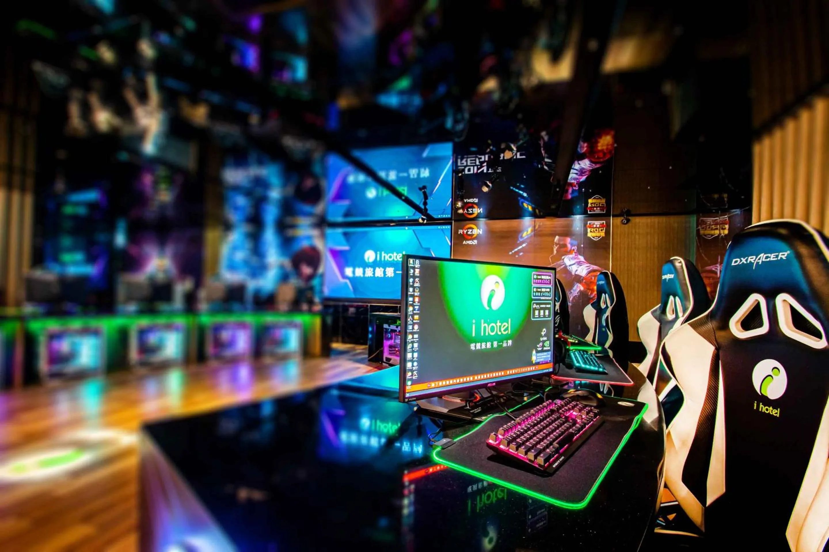 Area and facilities in i hotel 中壢館