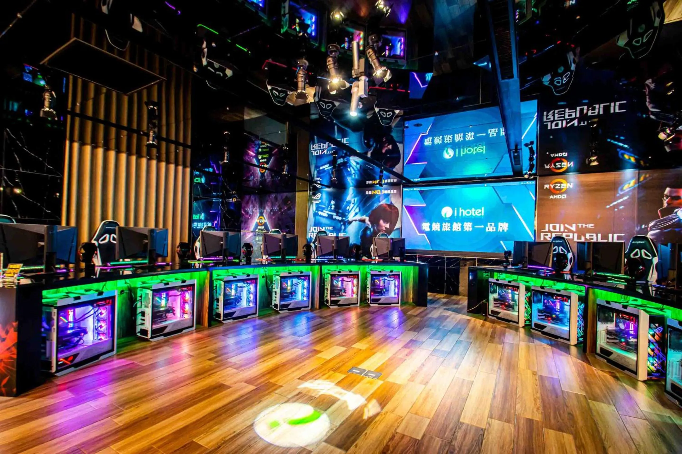 Area and facilities in i hotel 中壢館