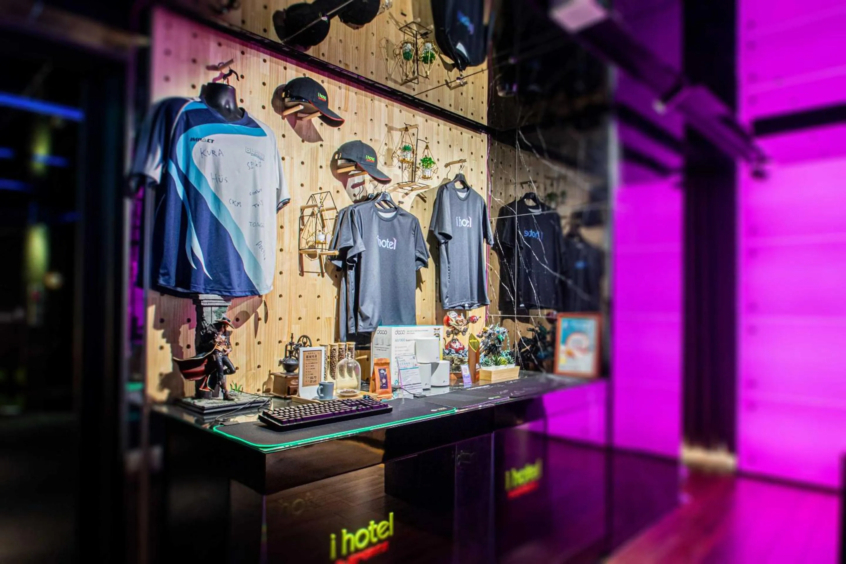 Area and facilities in i hotel 中壢館