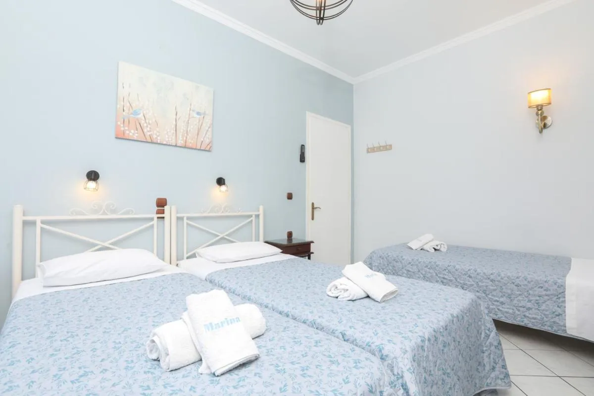 Bed in Marina Apartments, Agios Gordios Corfu