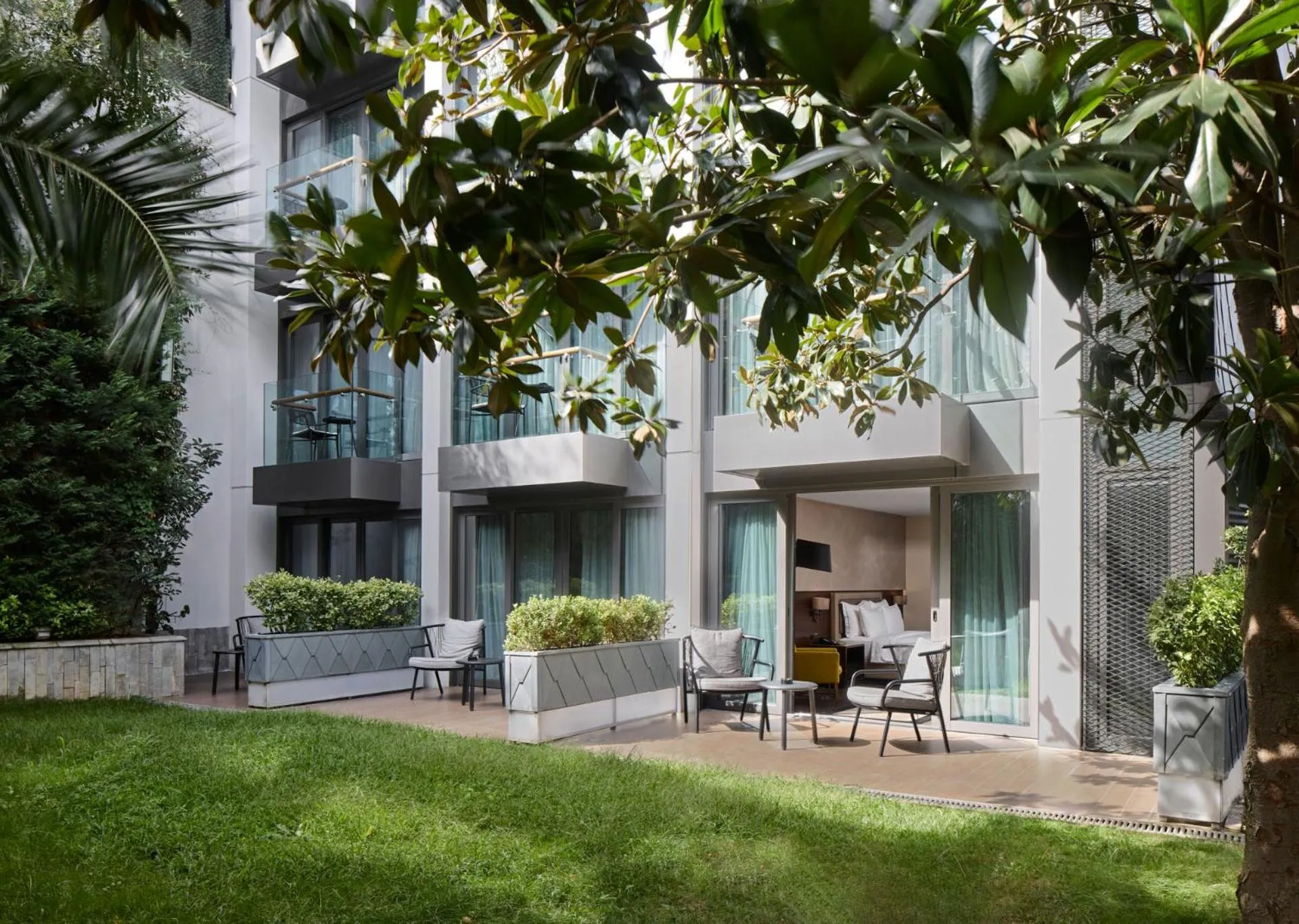 Patio in Gezi Hotel Bosphorus, Istanbul, a Member of Design Hotels