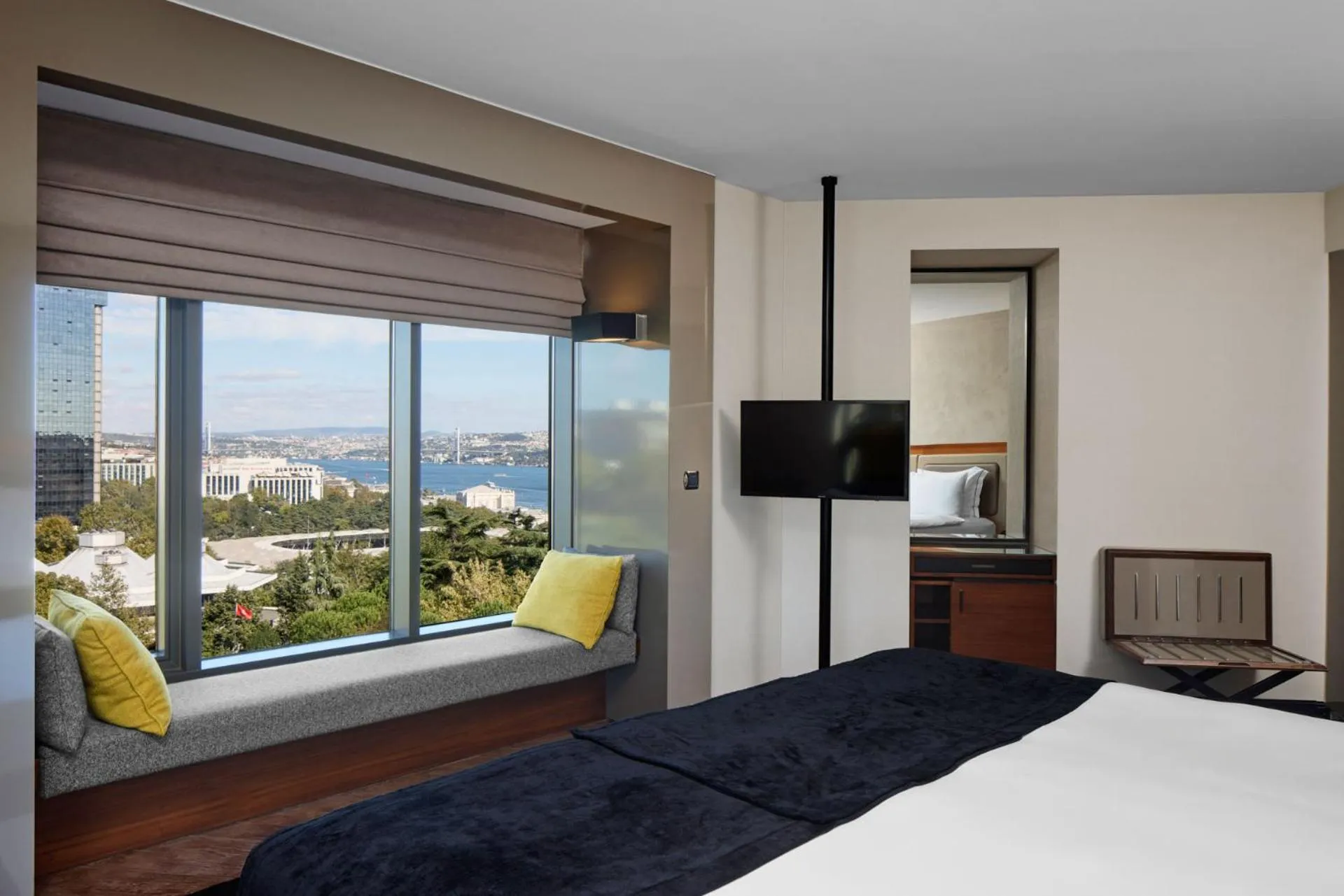 TV and multimedia, Bed in Gezi Hotel Bosphorus, Istanbul, a Member of Design Hotels