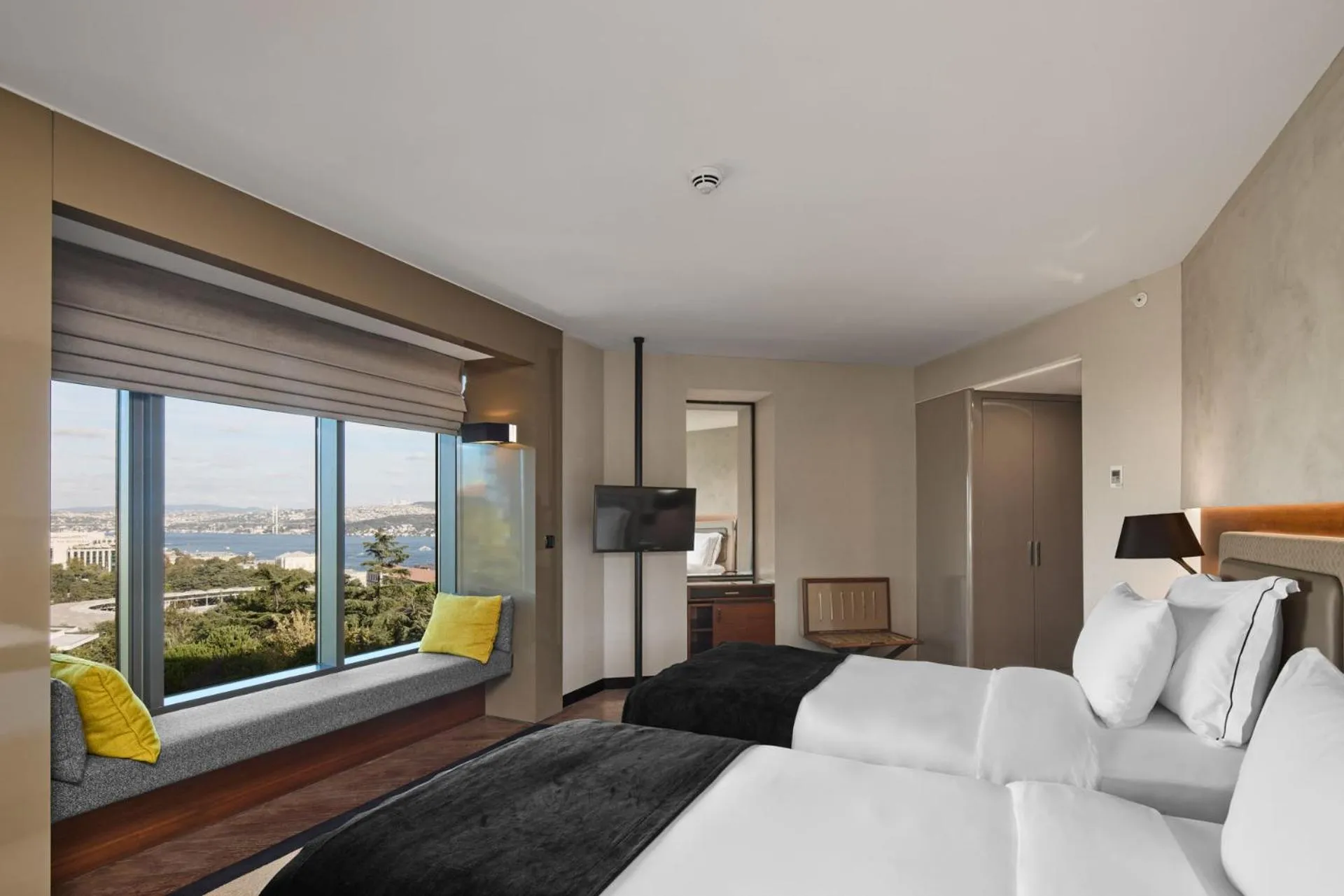 TV and multimedia, Bed in Gezi Hotel Bosphorus, Istanbul, a Member of Design Hotels