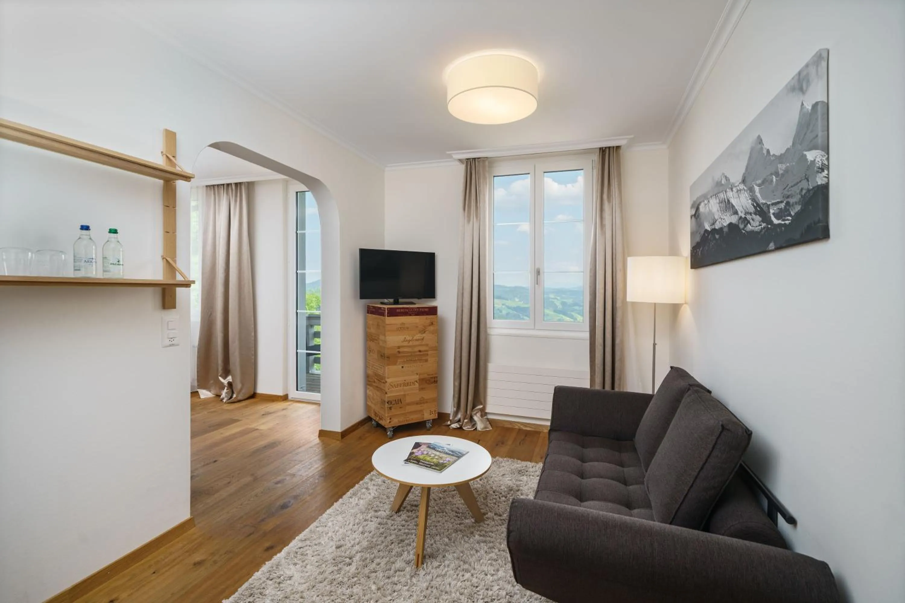 Living room in Boutique Hotel Moosegg