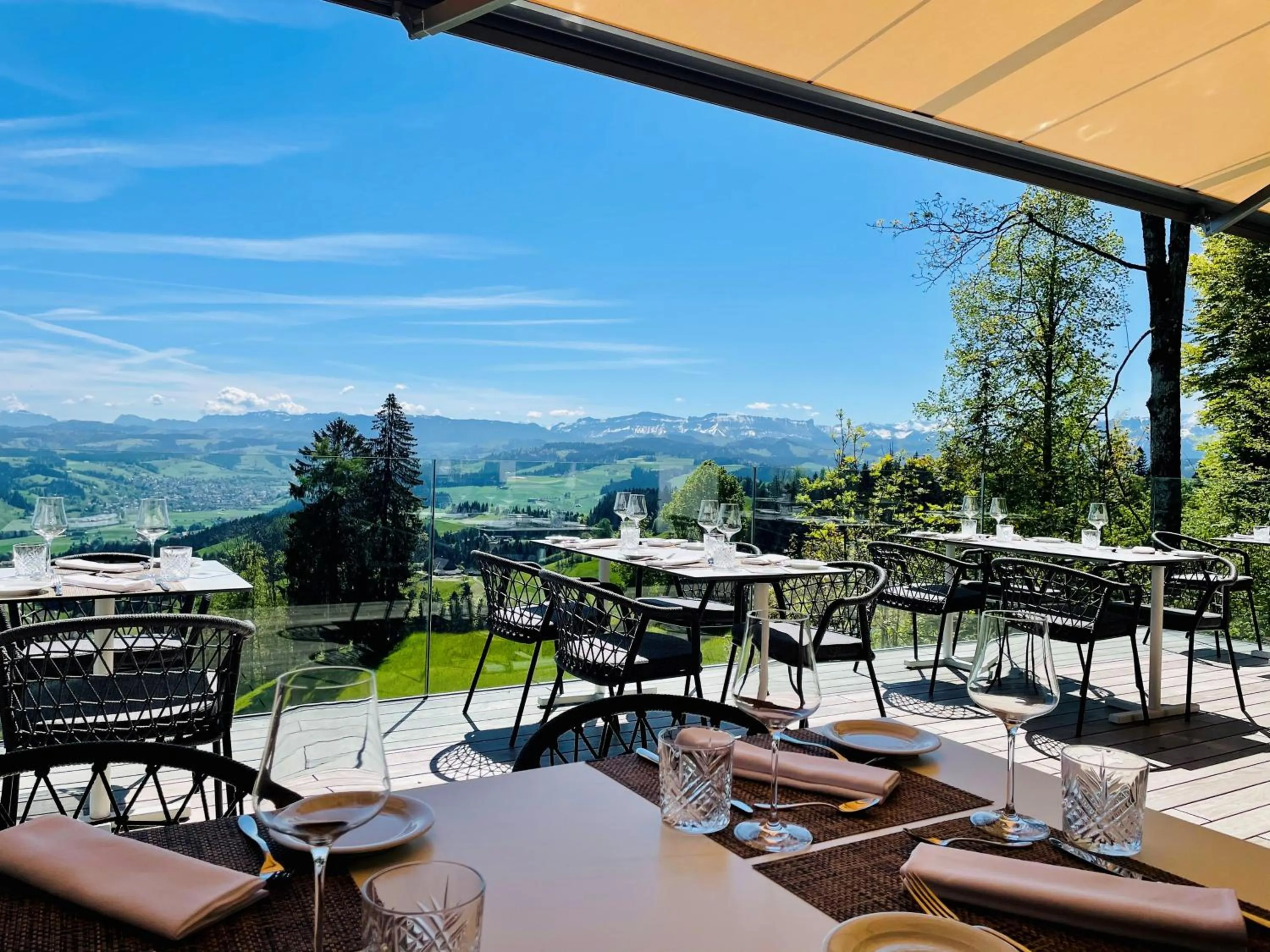 Balcony/Terrace in Boutique Hotel Moosegg