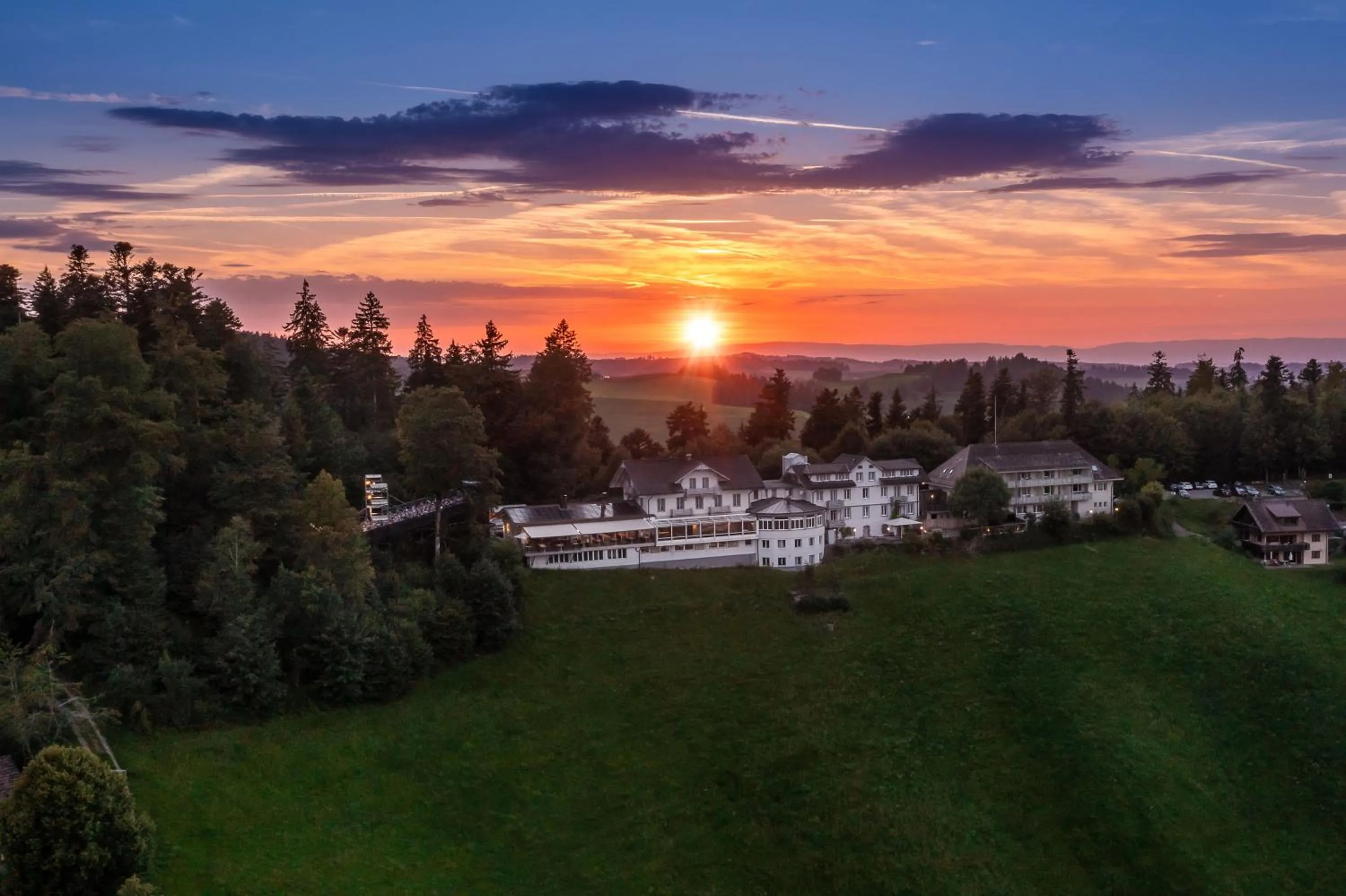 Natural landscape in Boutique Hotel Moosegg