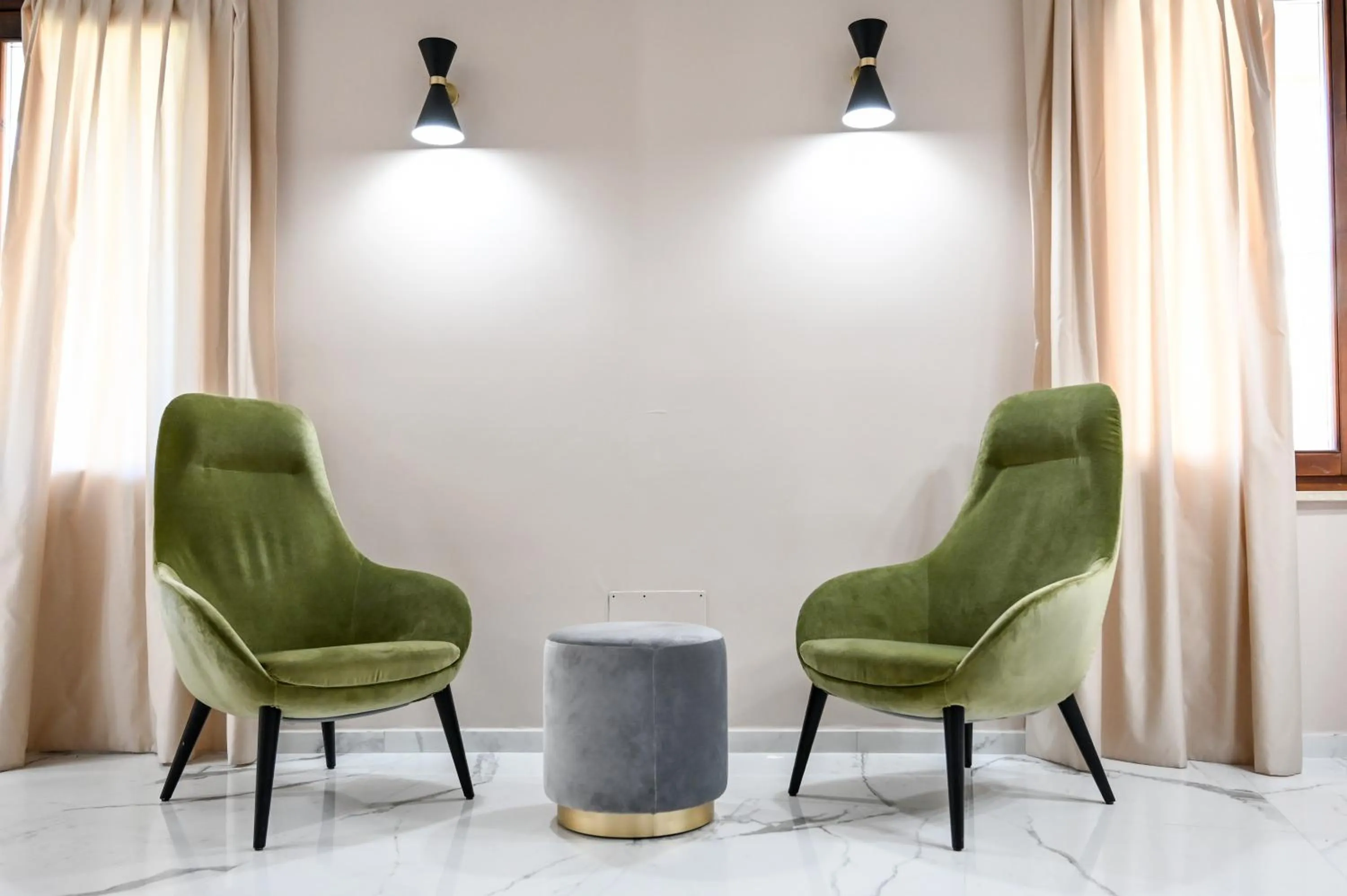 Lobby or reception in Roma Domus Hotel