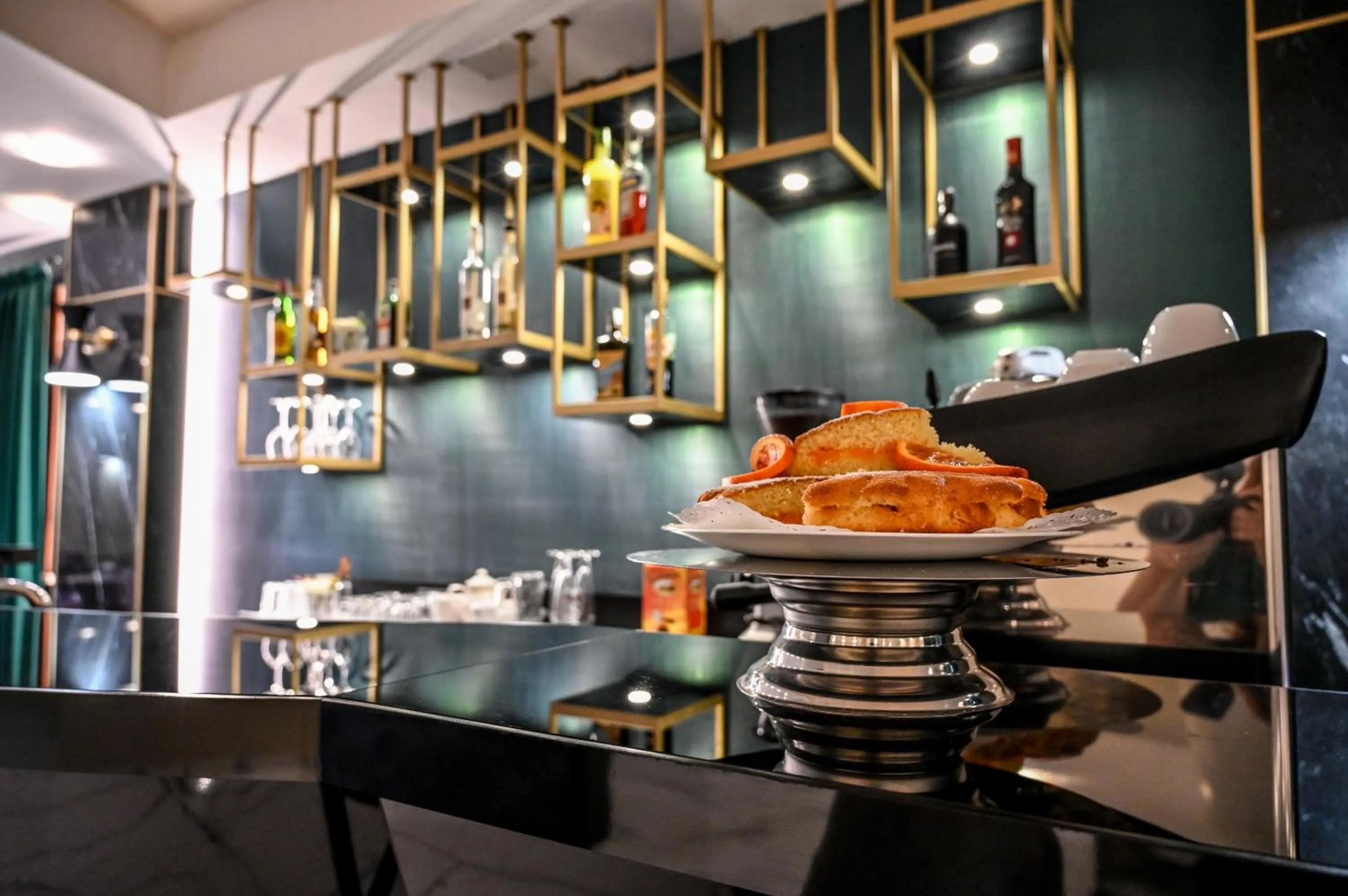 Lounge or bar in Roma Domus Hotel