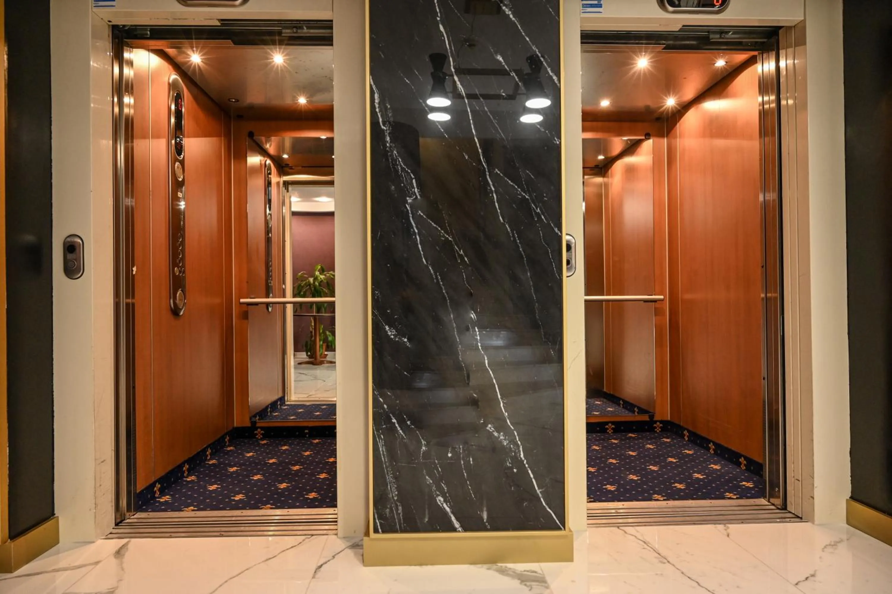 elevator in Roma Domus Hotel