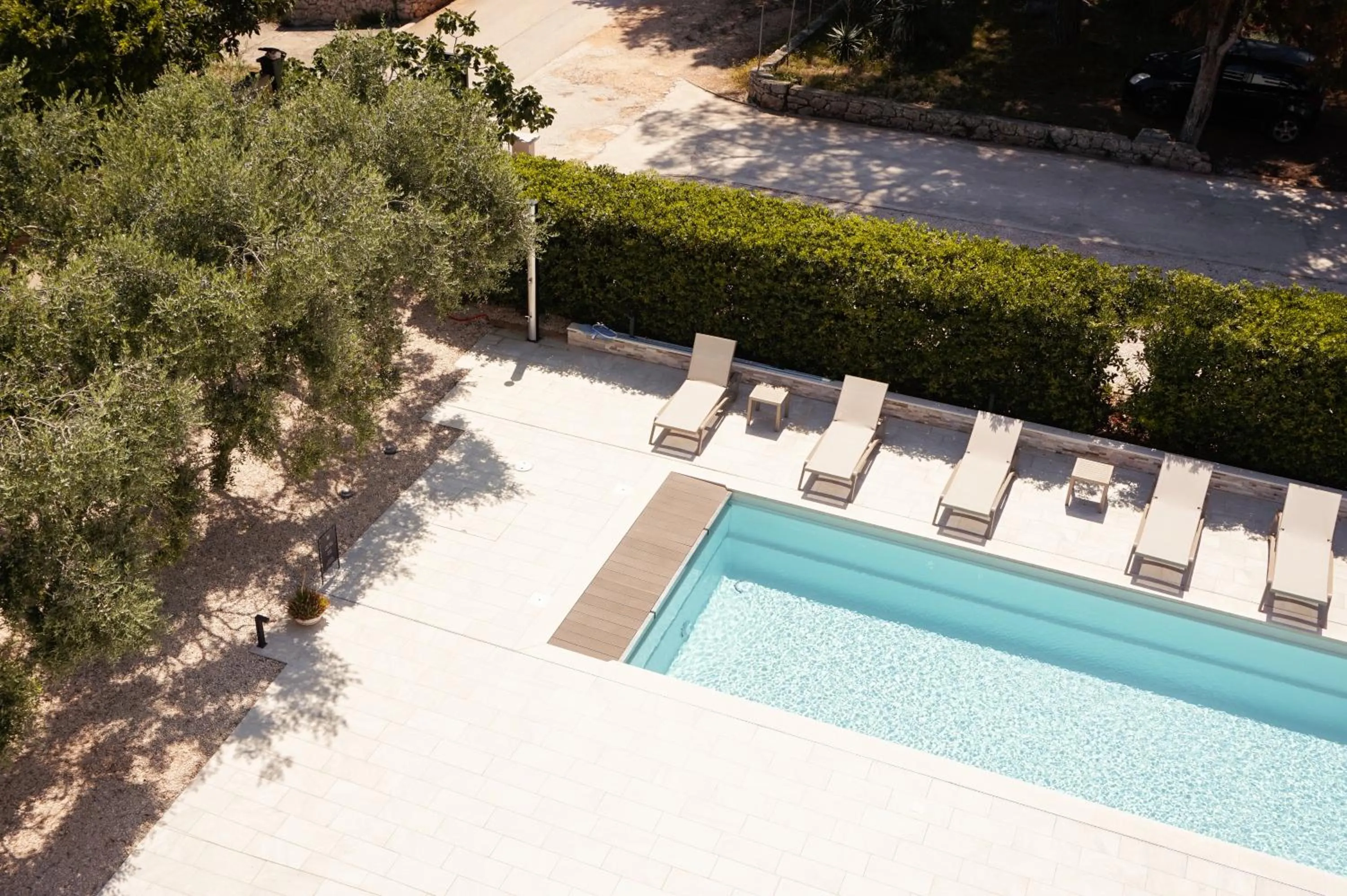 Pool view in Hotel Stari Dvor