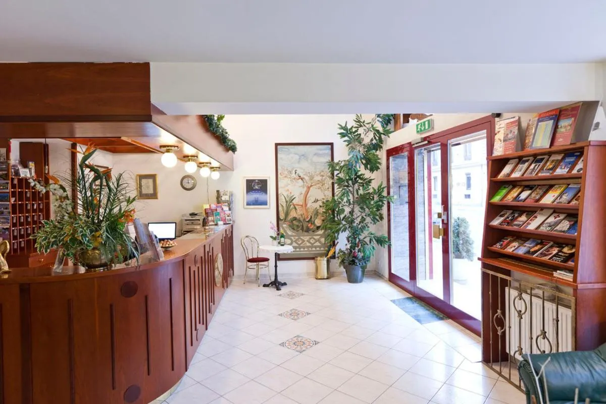 Lobby or reception in Hotel-Pension Bleckmann