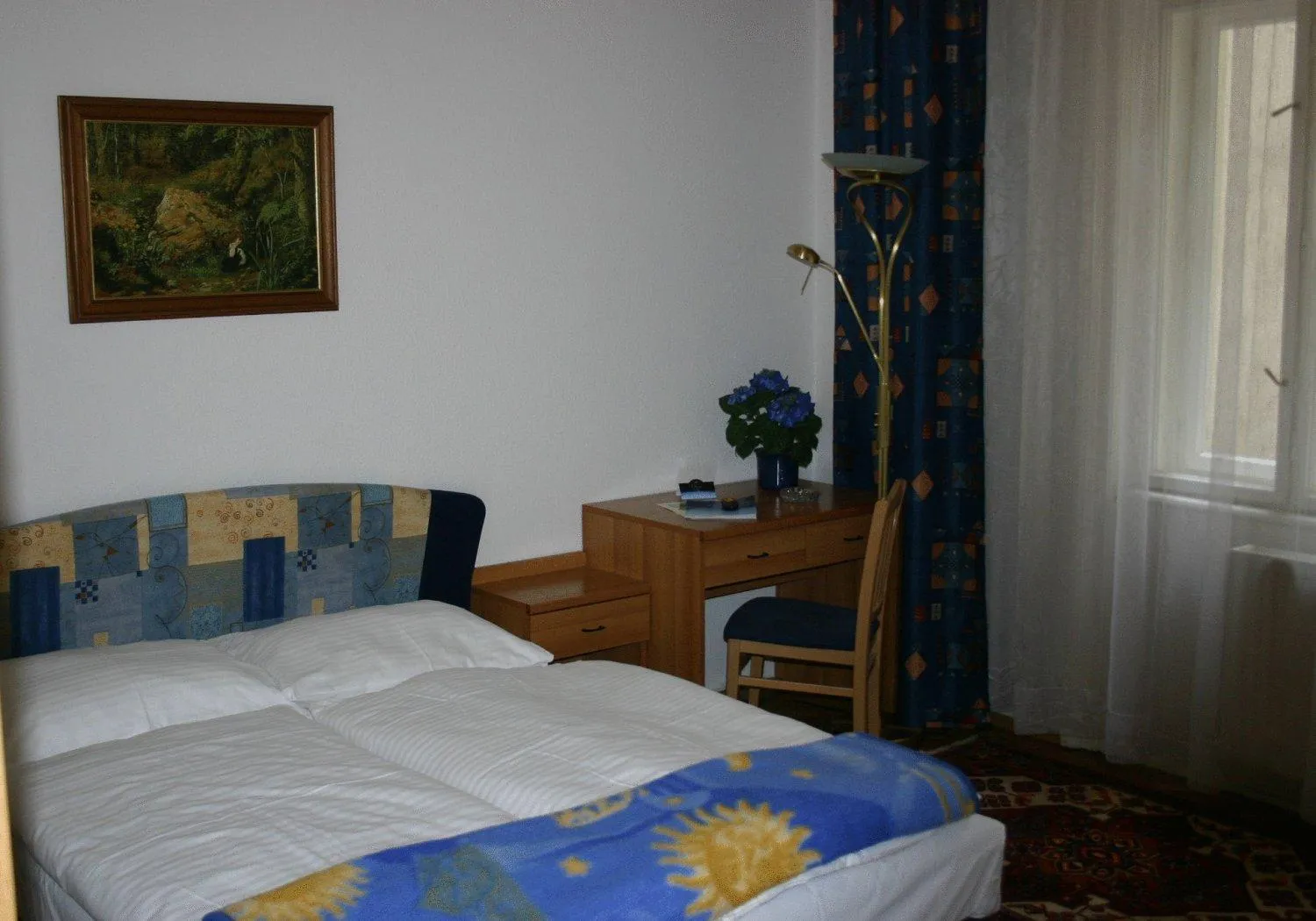 Bed in Hotel-Pension Bleckmann
