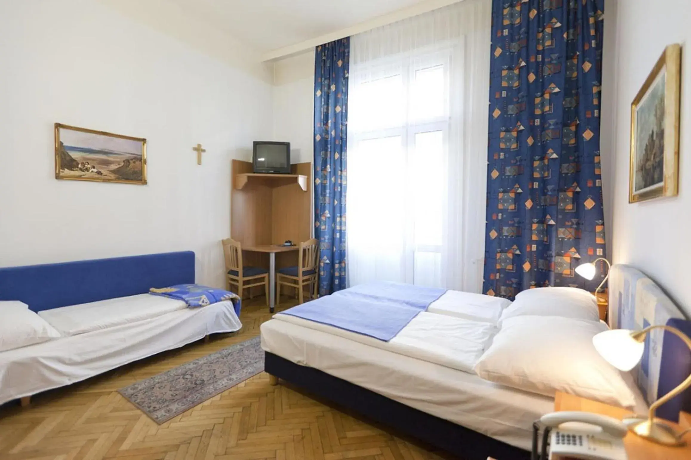 Bed in Hotel-Pension Bleckmann Bed in Hotel-Pension Bleckmann