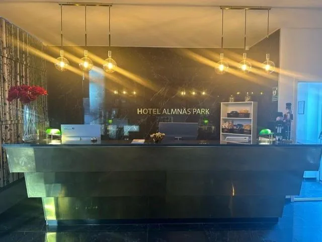 Lobby or reception in Almnäs Park Hotel
