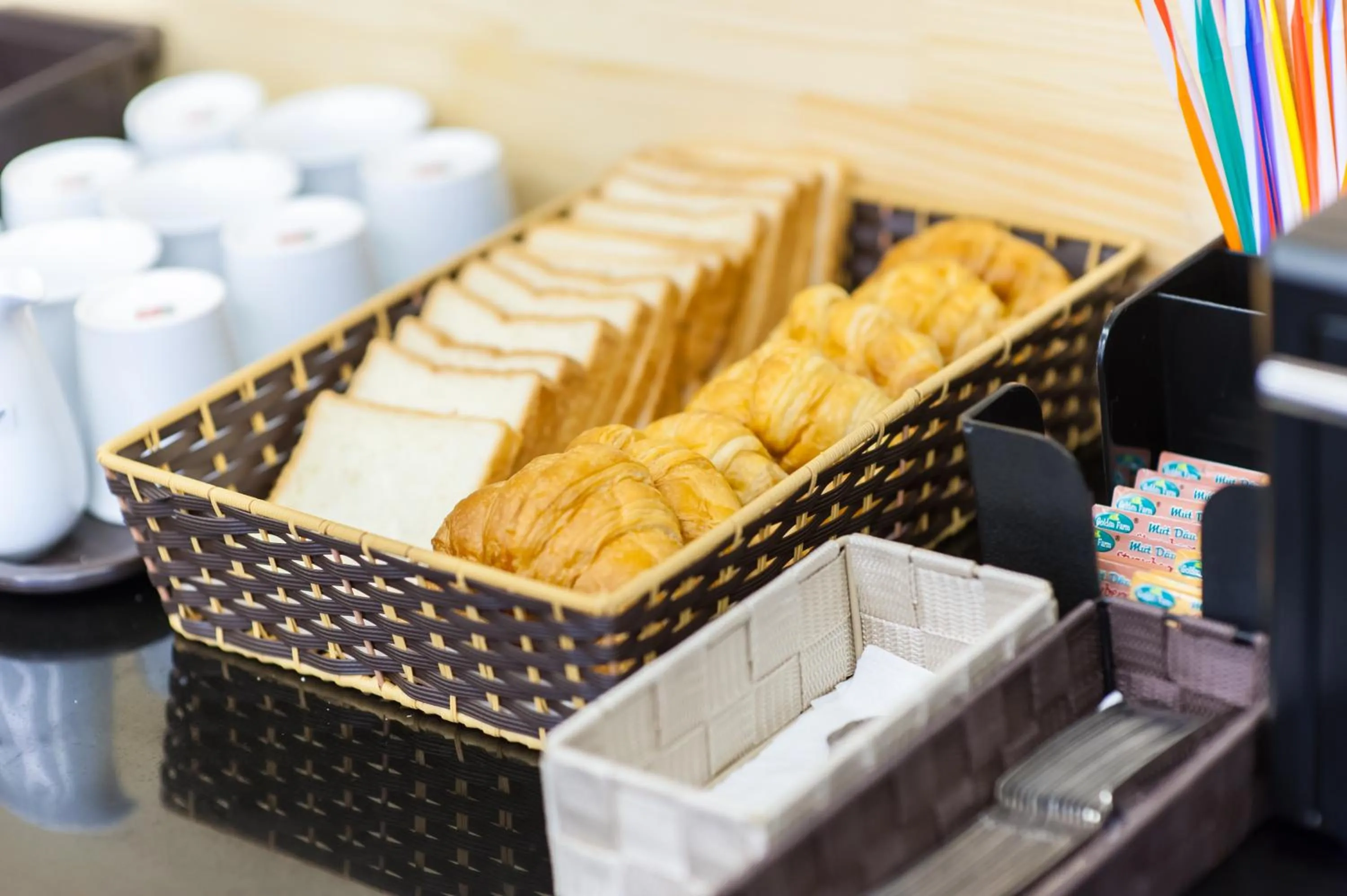 Buffet breakfast in Sancrest Residence Deltamas