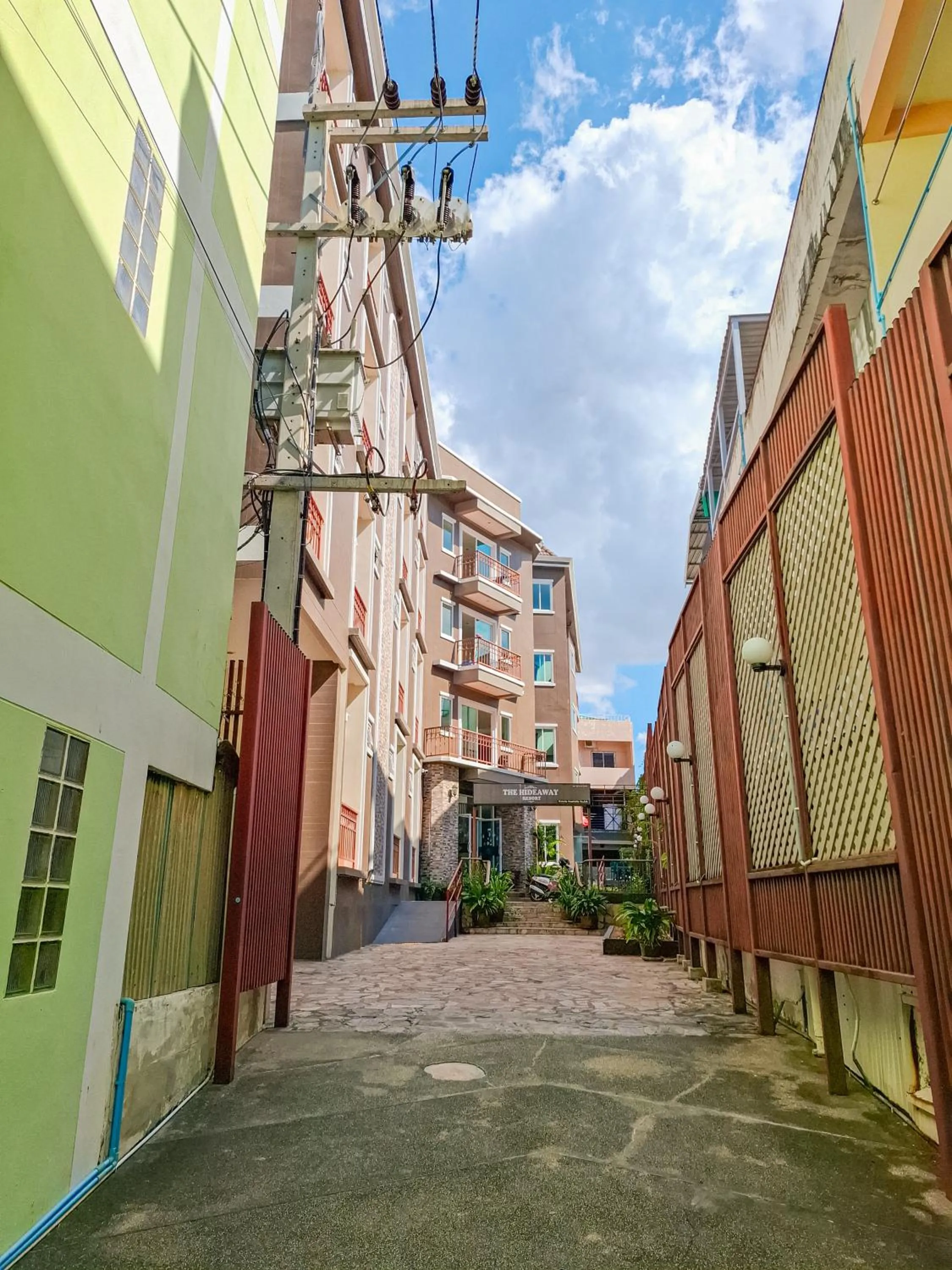 Property building in The Hideaway Resort Pattaya