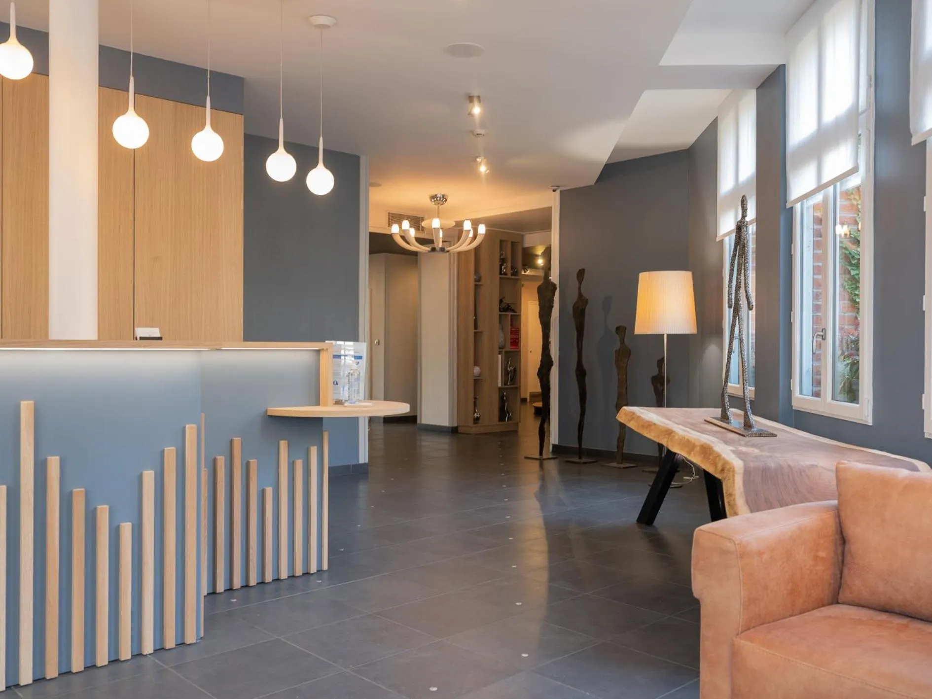 Lobby or reception in Le Château De Beaulieu