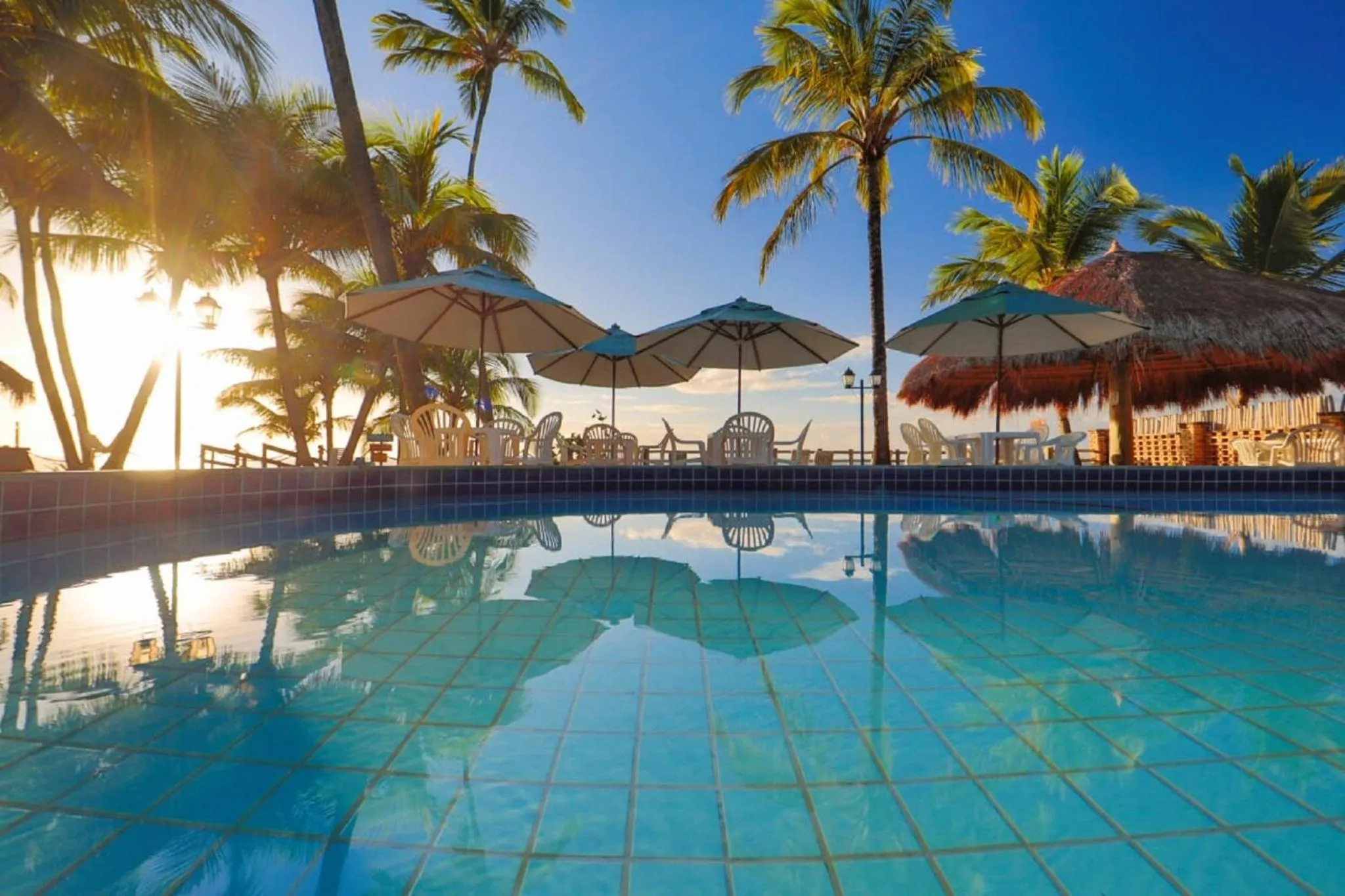 Swimming pool in Pousada Ecoporto