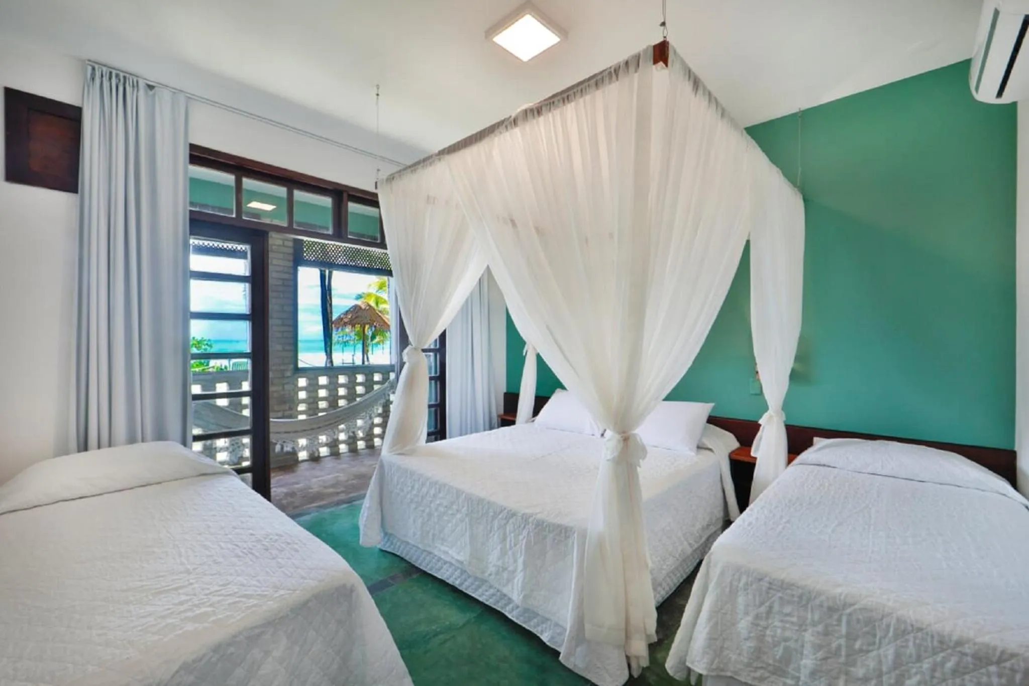 Bedroom, Bed in Pousada Ecoporto