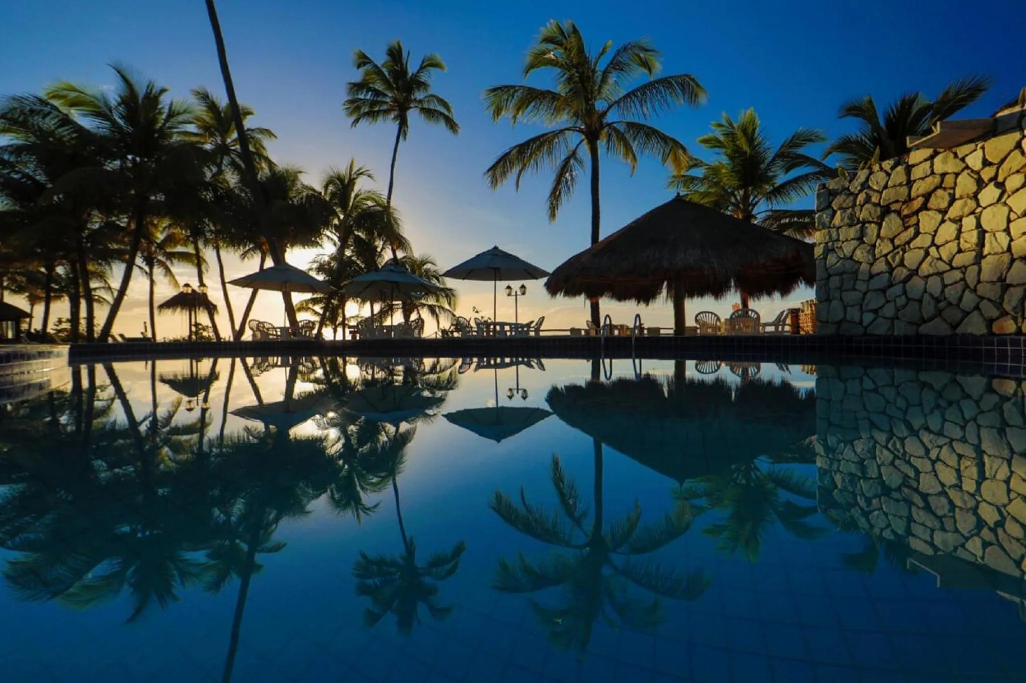 Swimming pool in Pousada Ecoporto