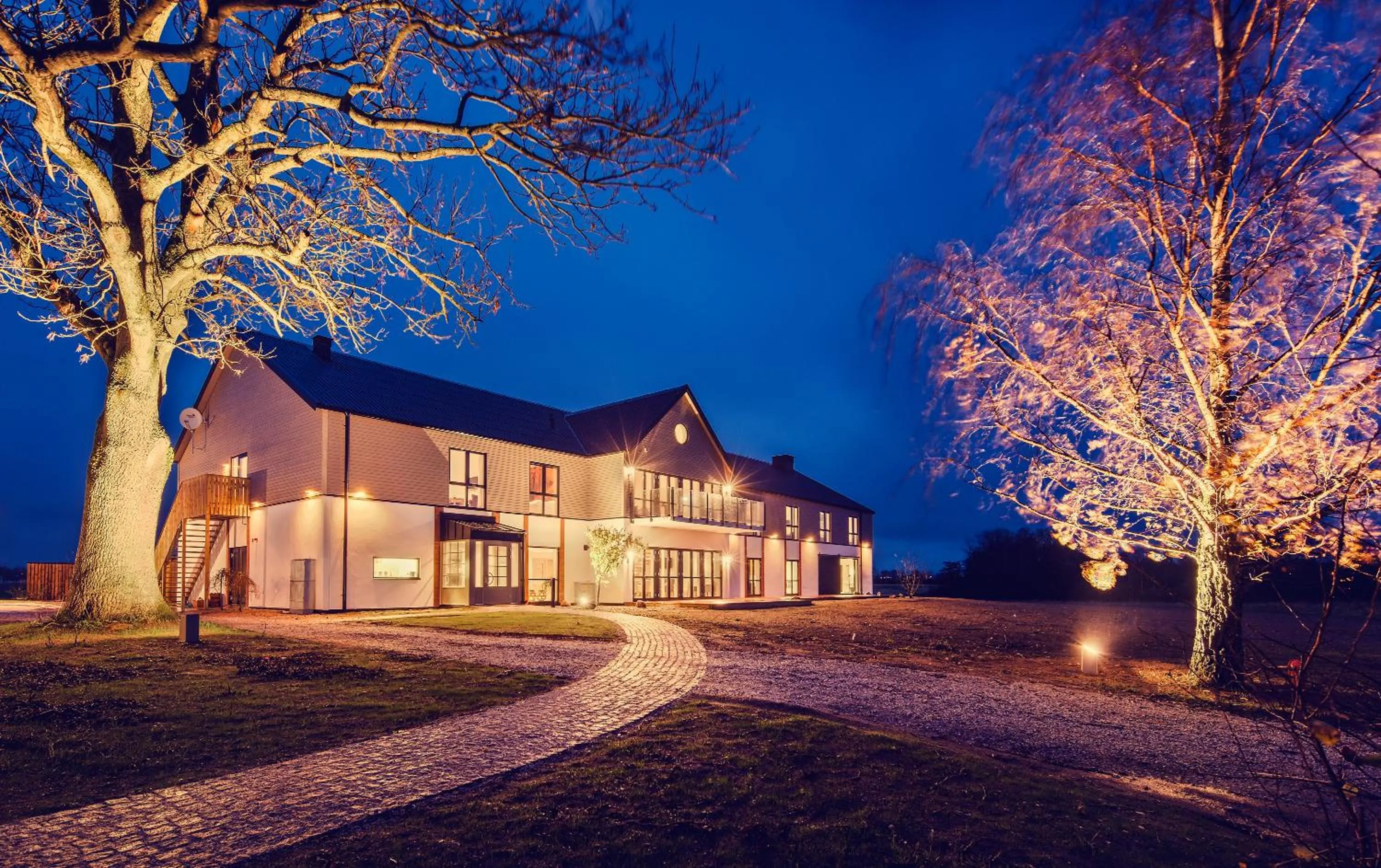 Facade/entrance in Hotell Mossbylund