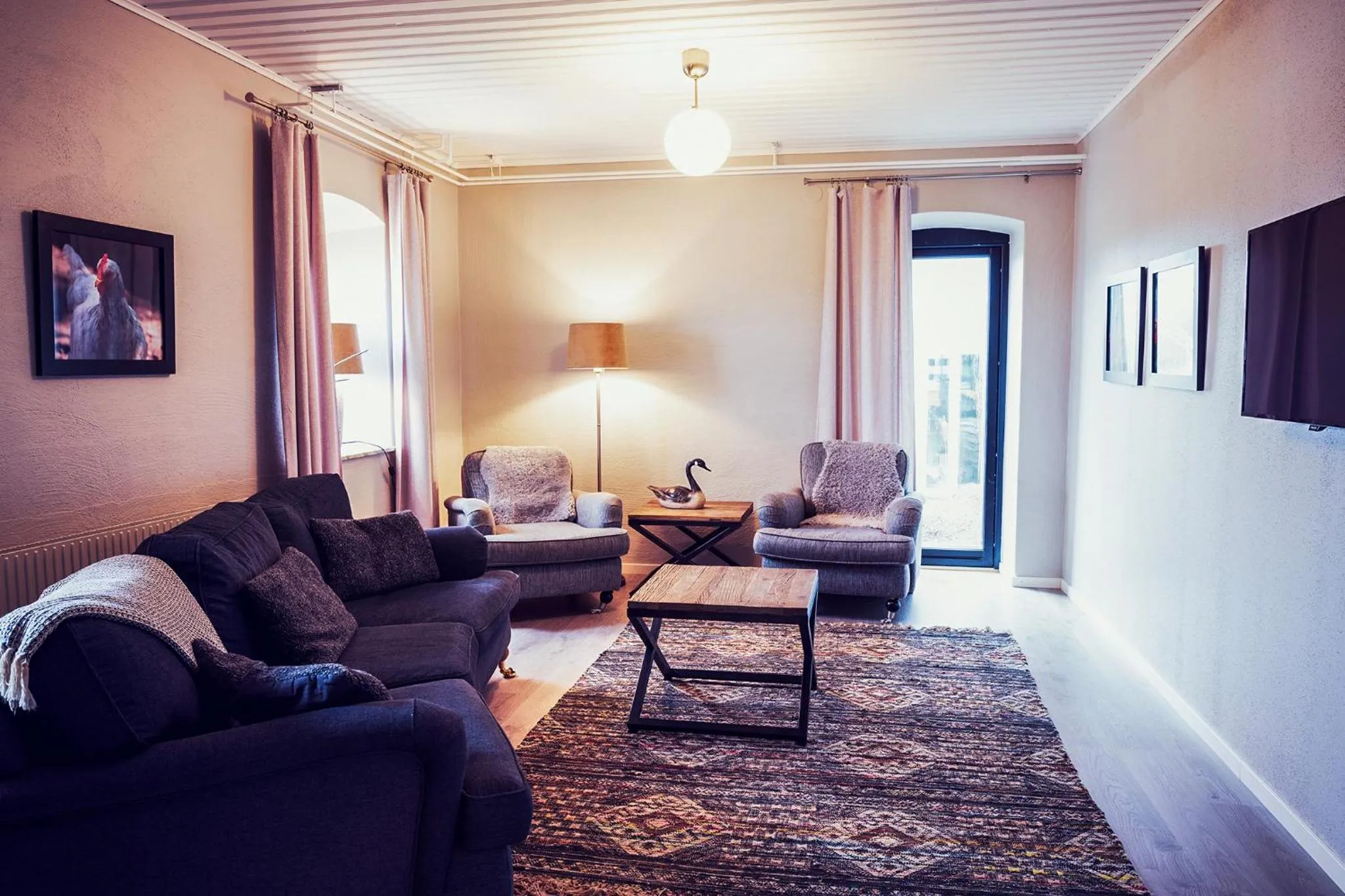 TV and multimedia in Hotell Mossbylund