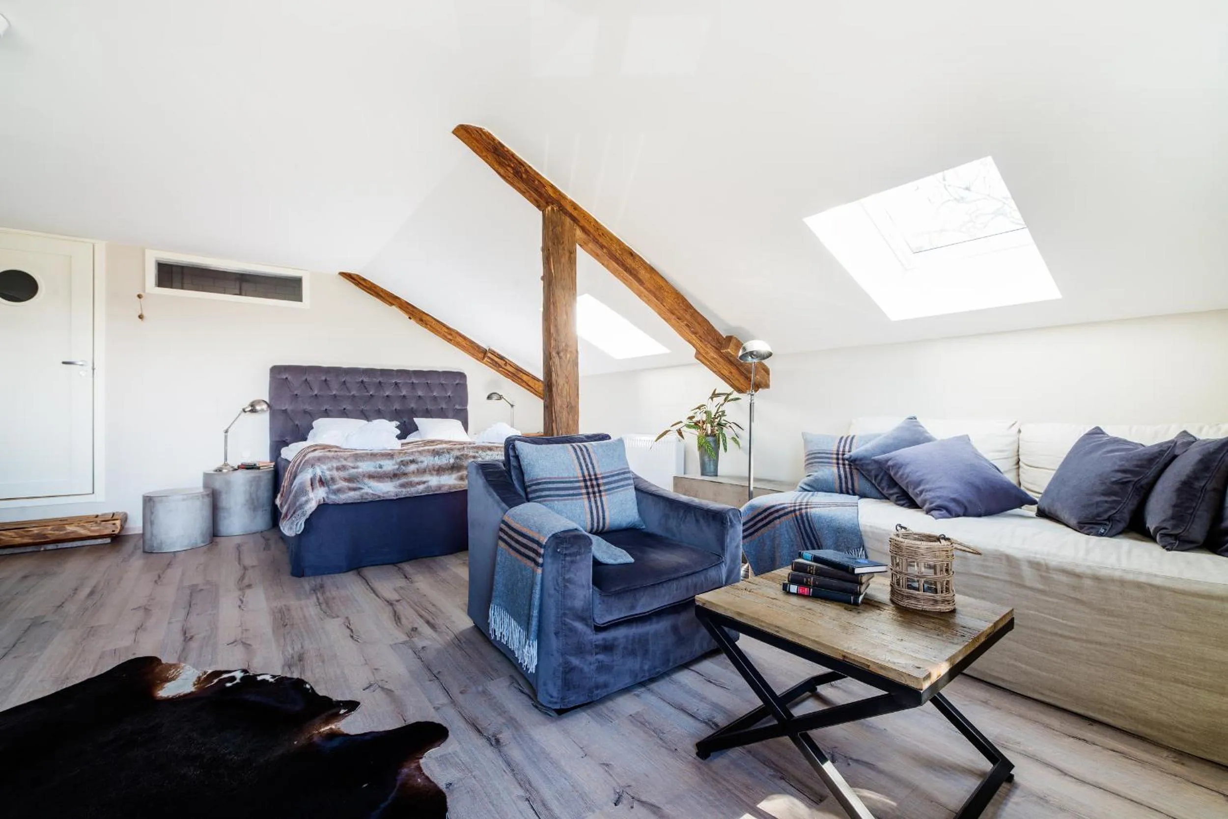 Bed in Hotell Mossbylund