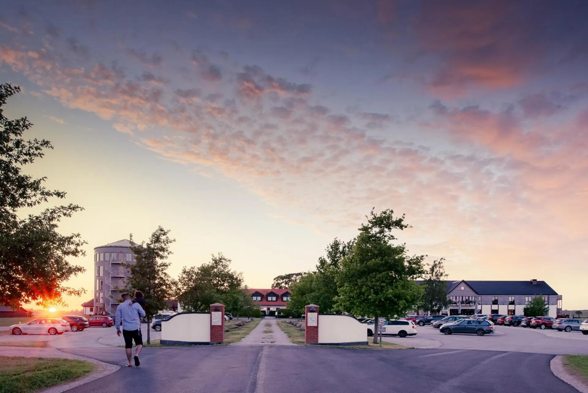 Natural landscape in Hotell Mossbylund