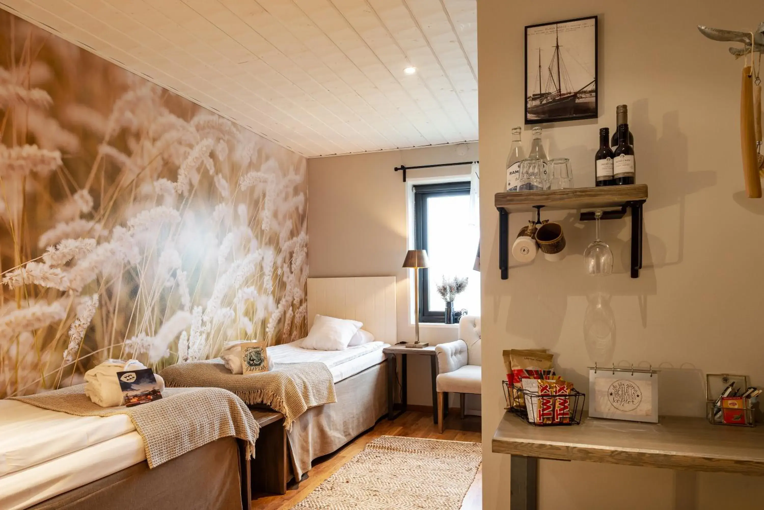 Bed in Hotell Mossbylund Bed in Hotell Mossbylund