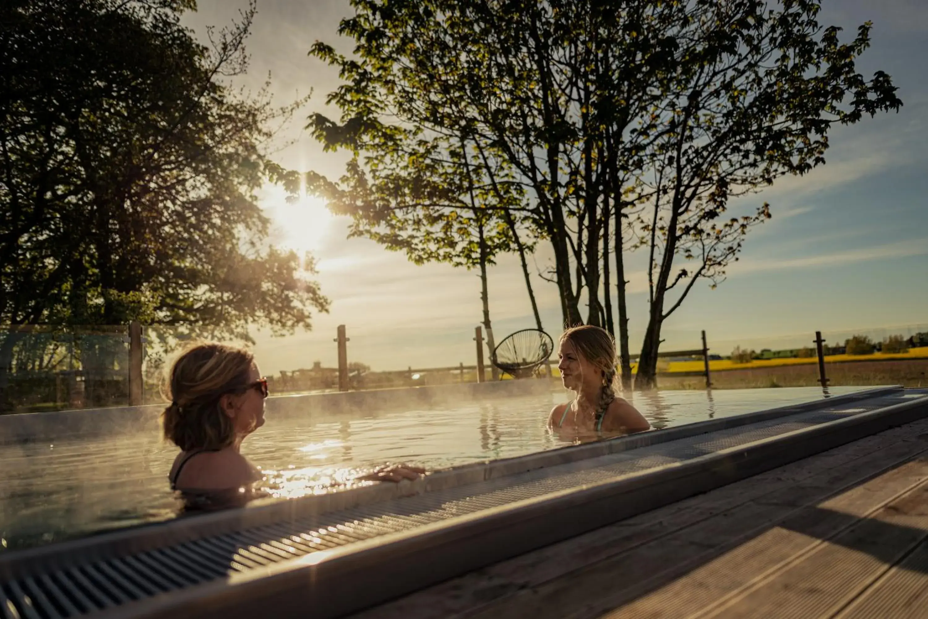 Swimming pool in Hotell Mossbylund Swimming pool in Hotell Mossbylund