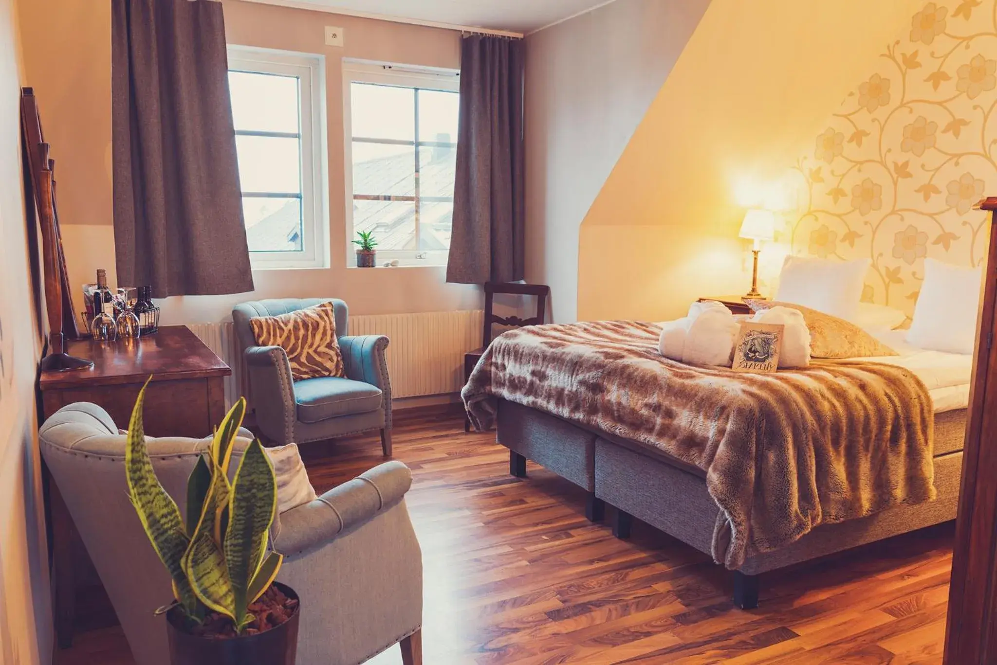 Double or Twin Room in Hotell Mossbylund Double or Twin Room in Hotell Mossbylund