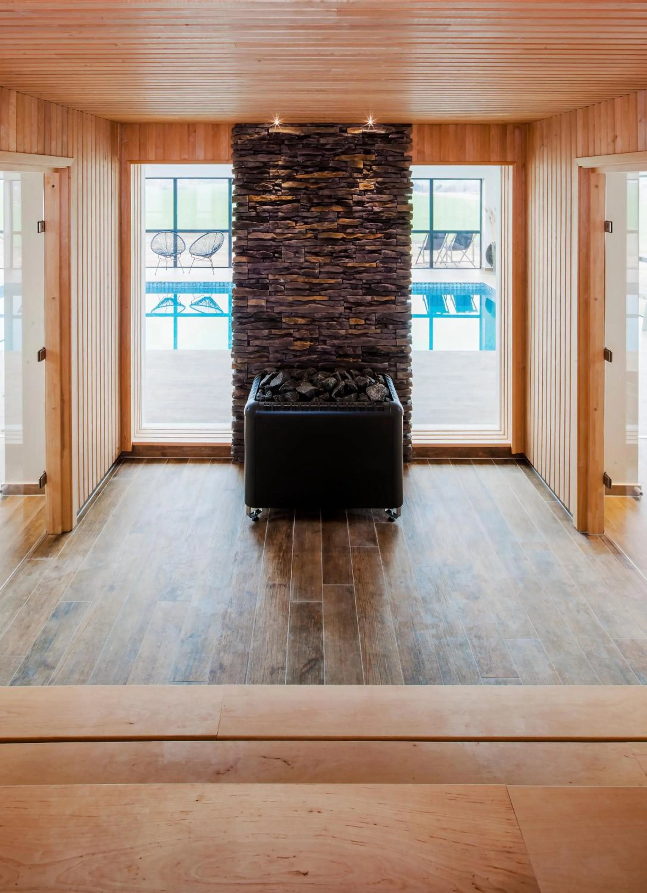 Spa and wellness centre/facilities in Hotell Mossbylund