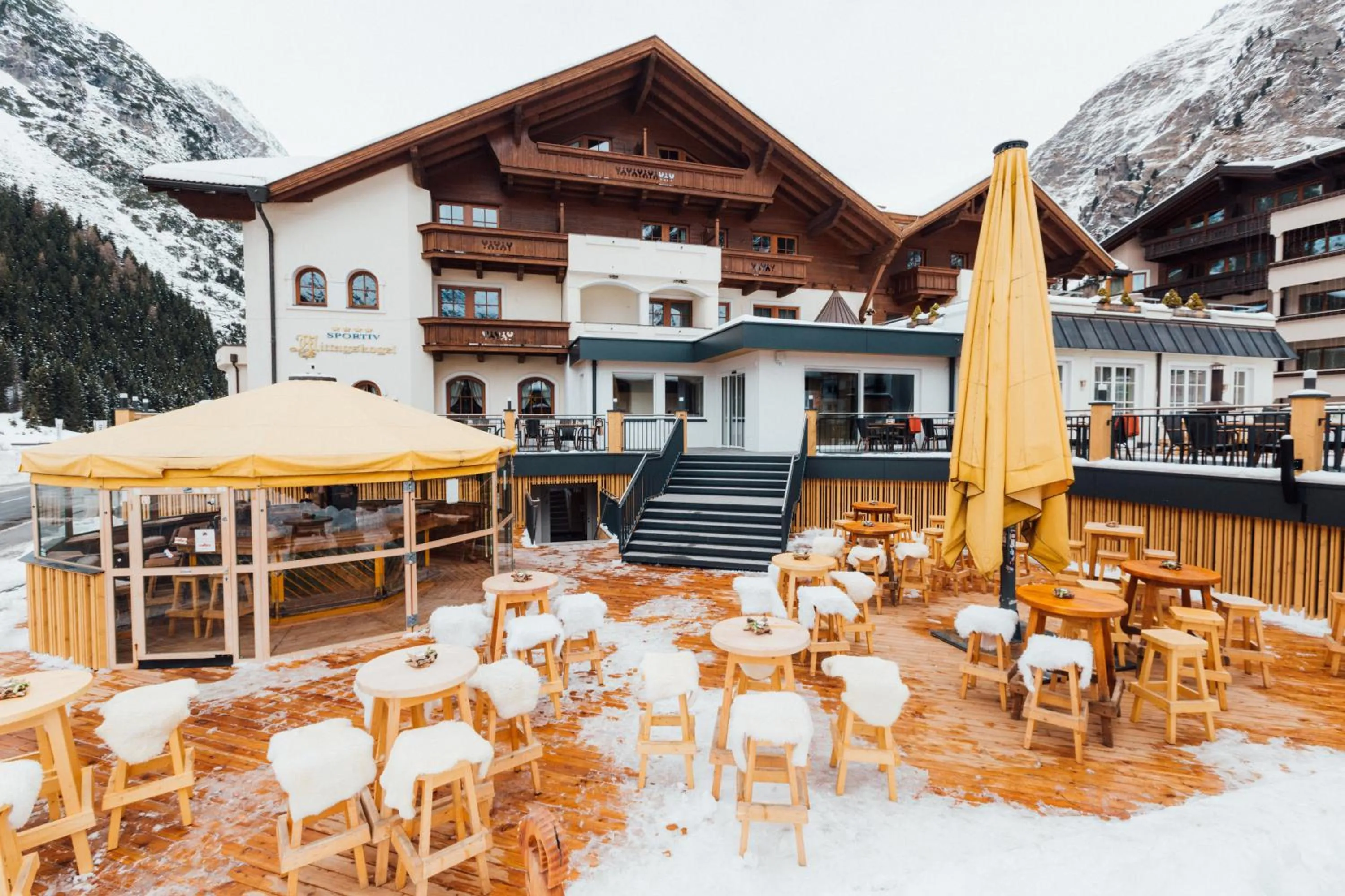 Restaurant/places to eat in Hotel Mittagskogel Pitztal