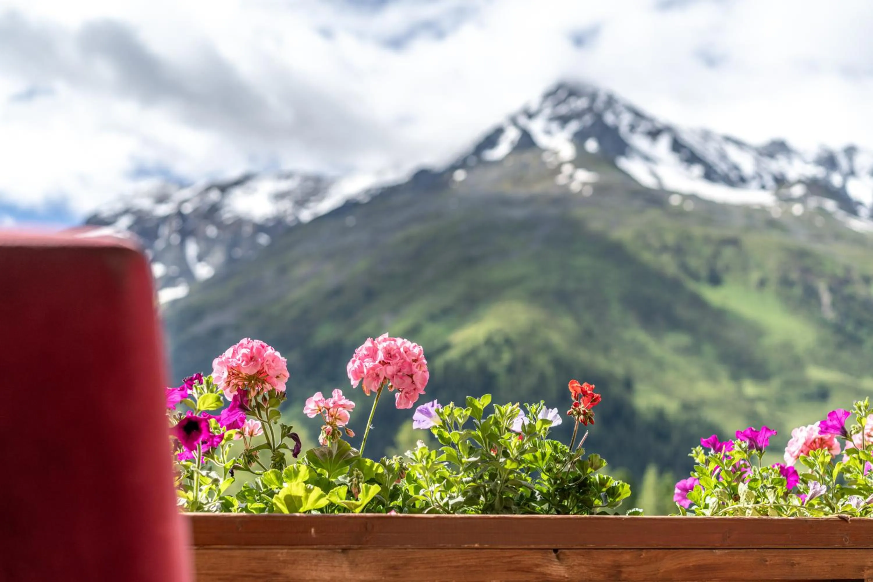 View (from property/room) in Hotel Mittagskogel Pitztal