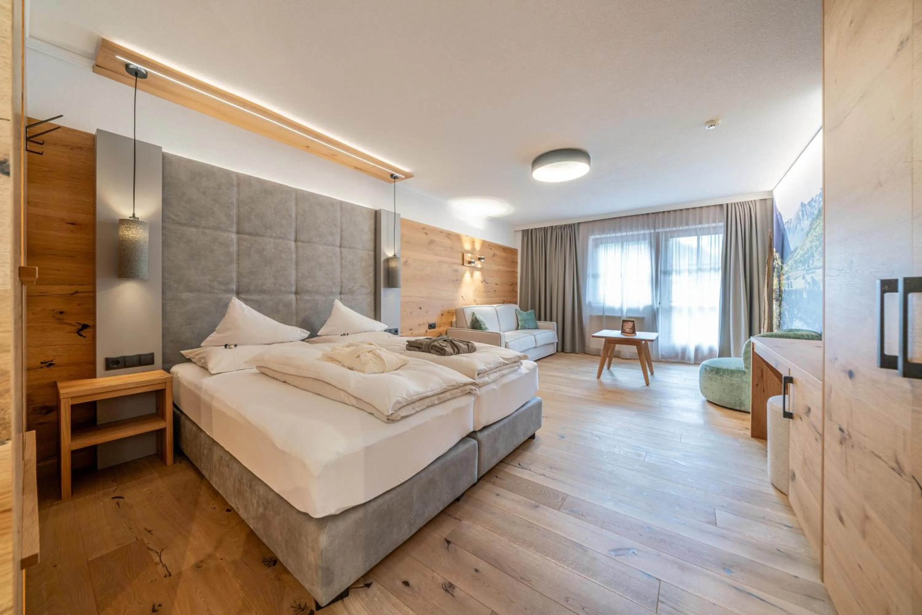 Bed in Hotel Mittagskogel Pitztal