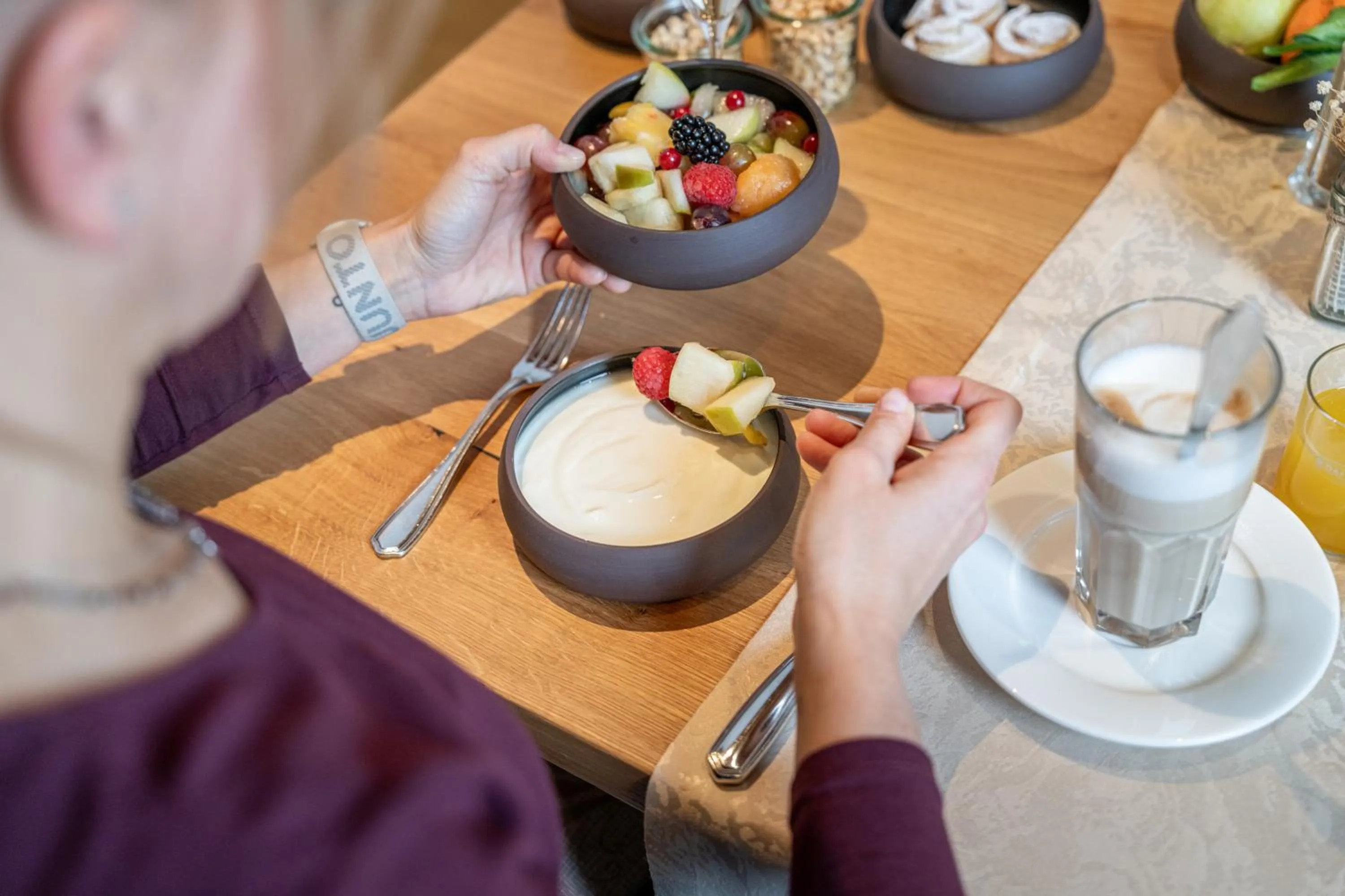 Breakfast in Hotel Mittagskogel Pitztal