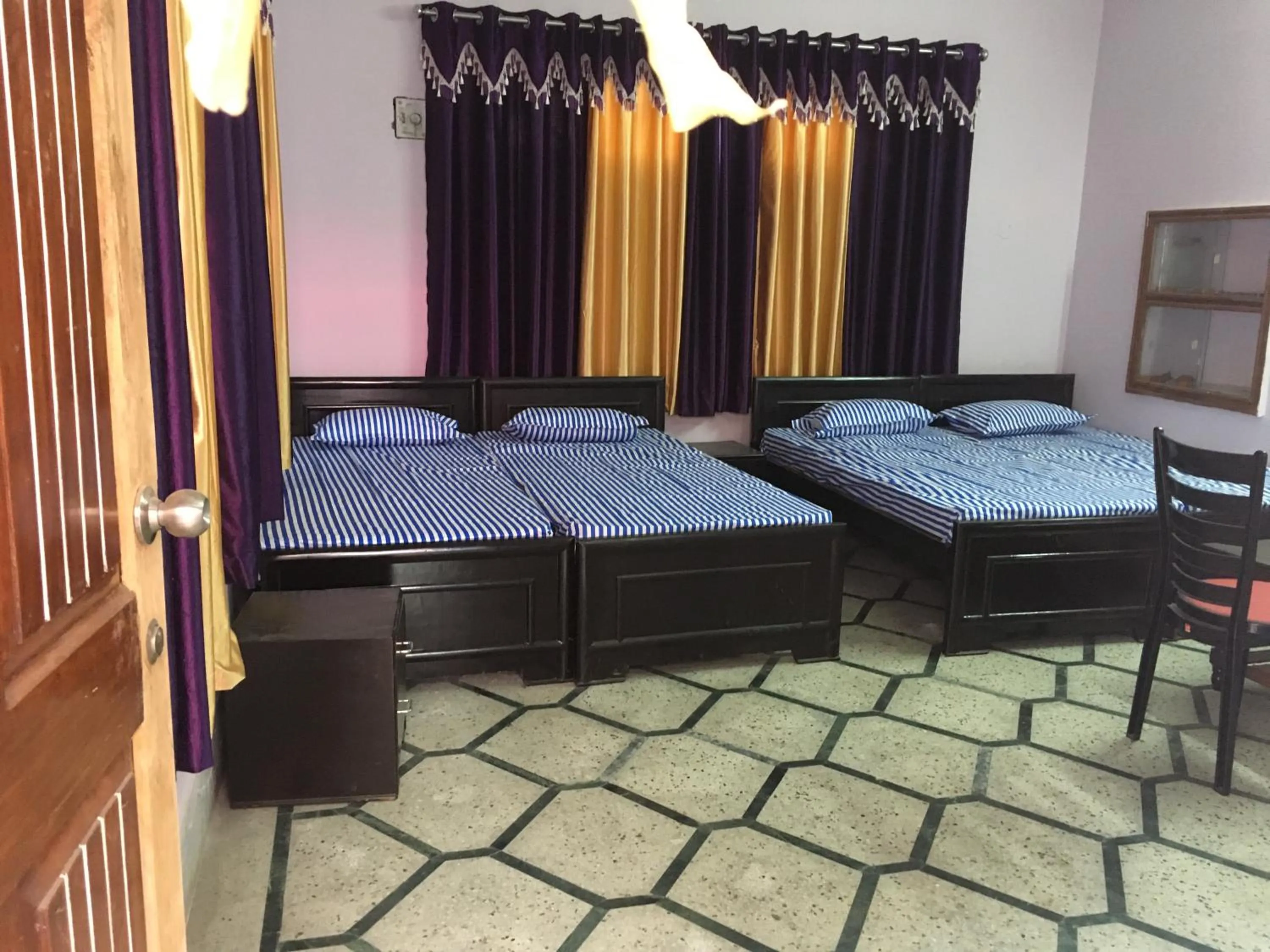 Bedroom, Bed in Srishti Shelter