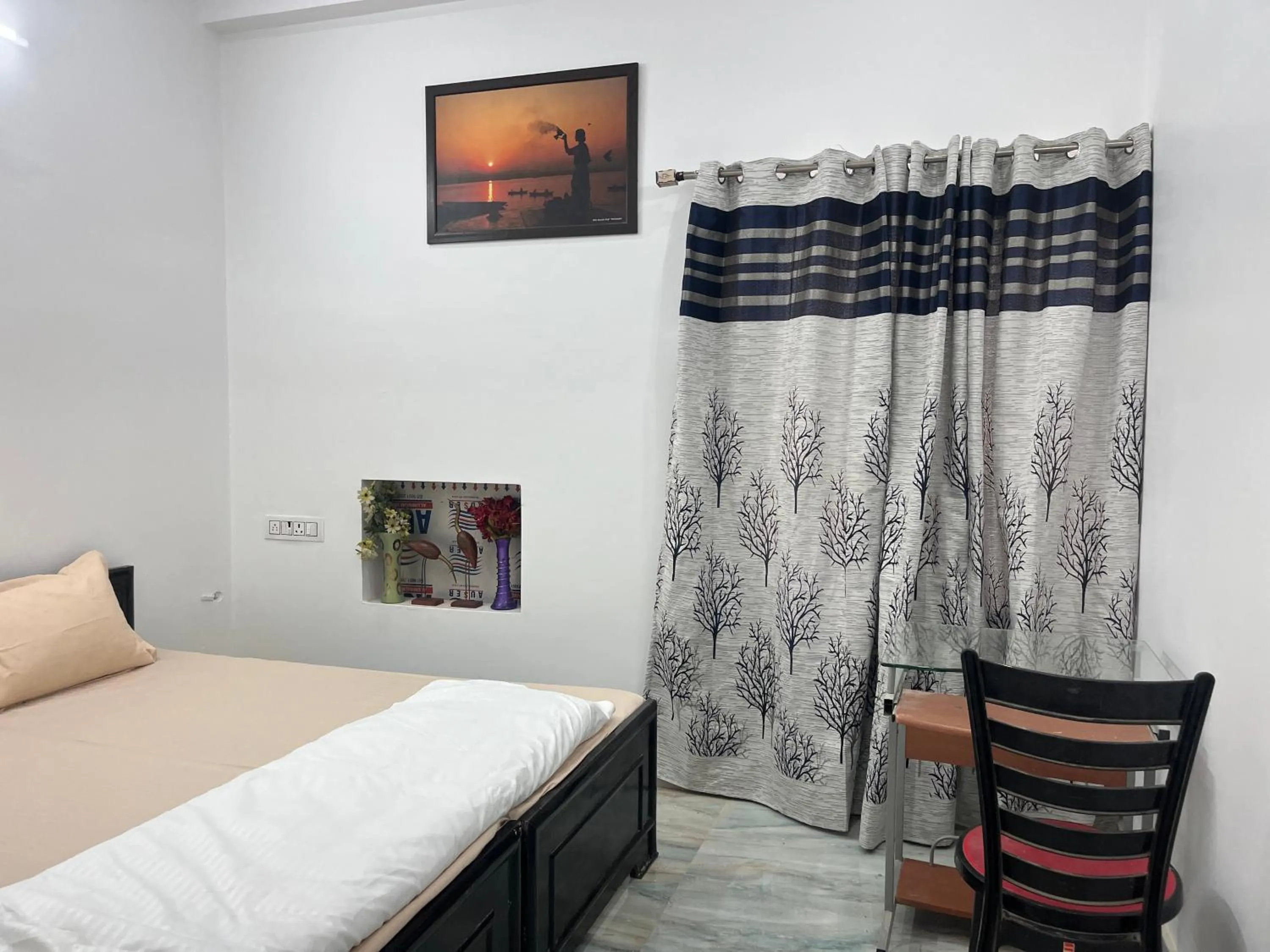 Bed in Srishti Shelter