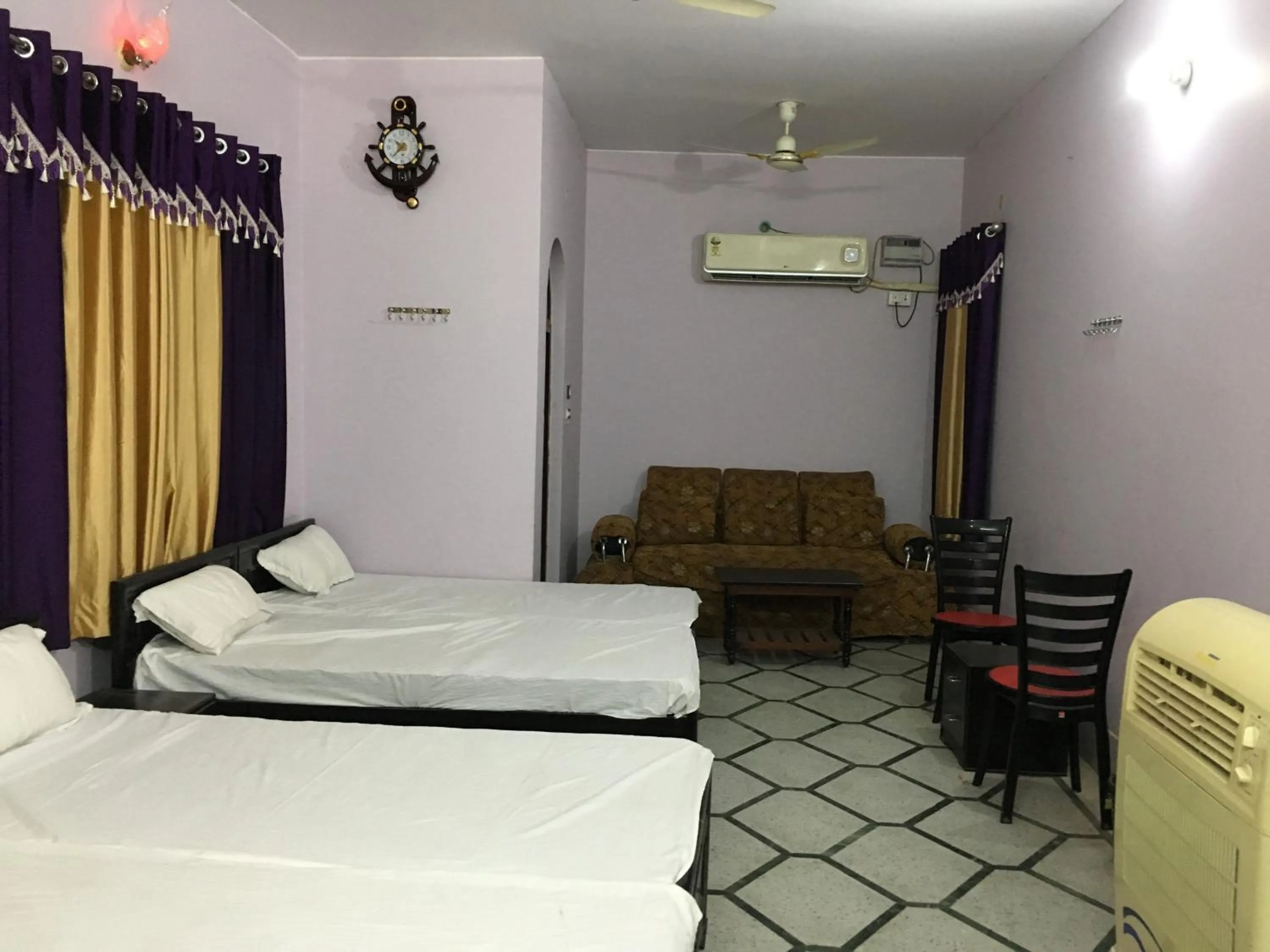 Bed in Srishti Shelter