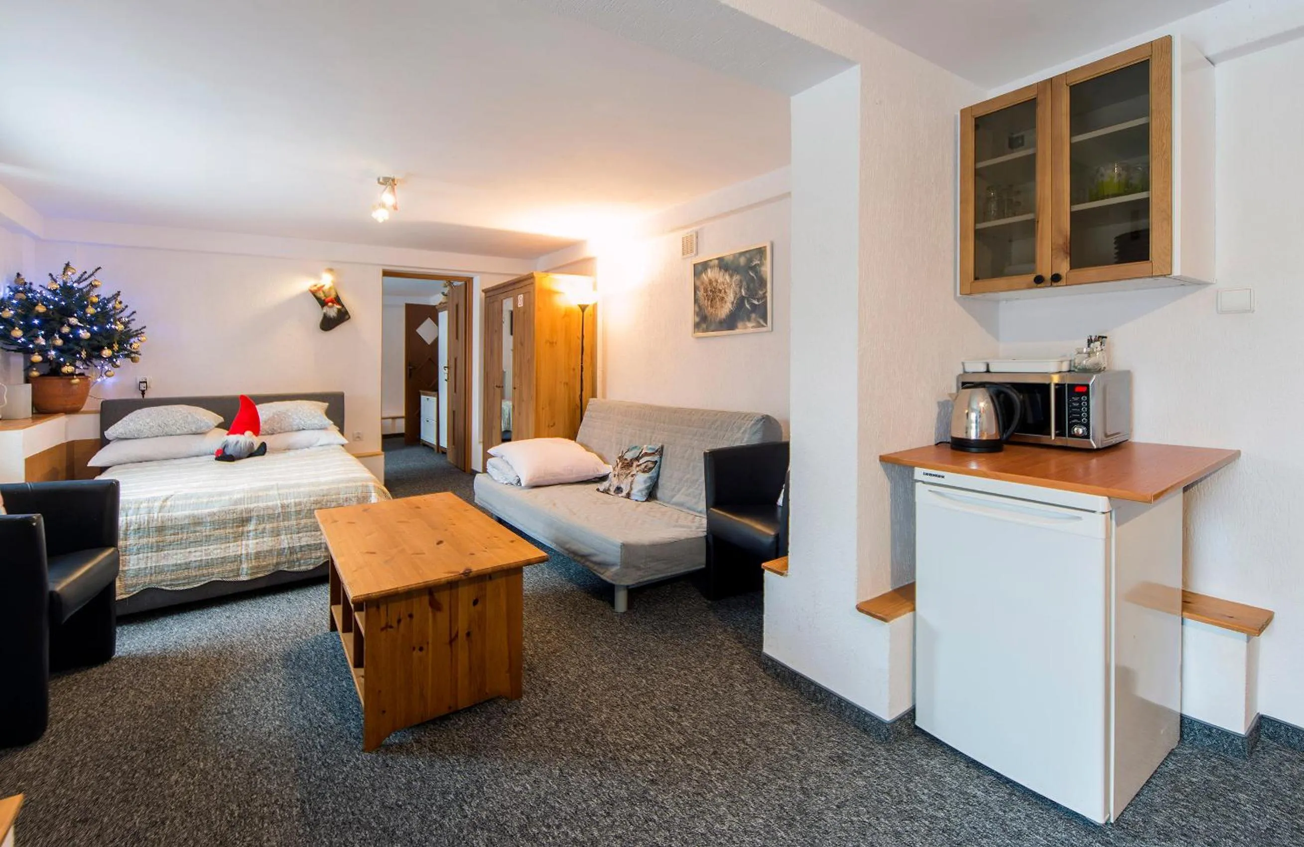 Coffee/tea facilities, Bed in Willa Jawor