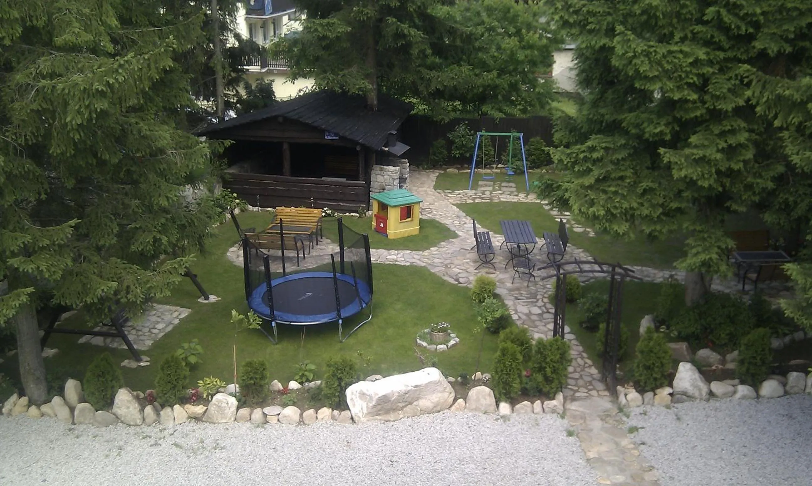 Children play ground in Willa Jawor