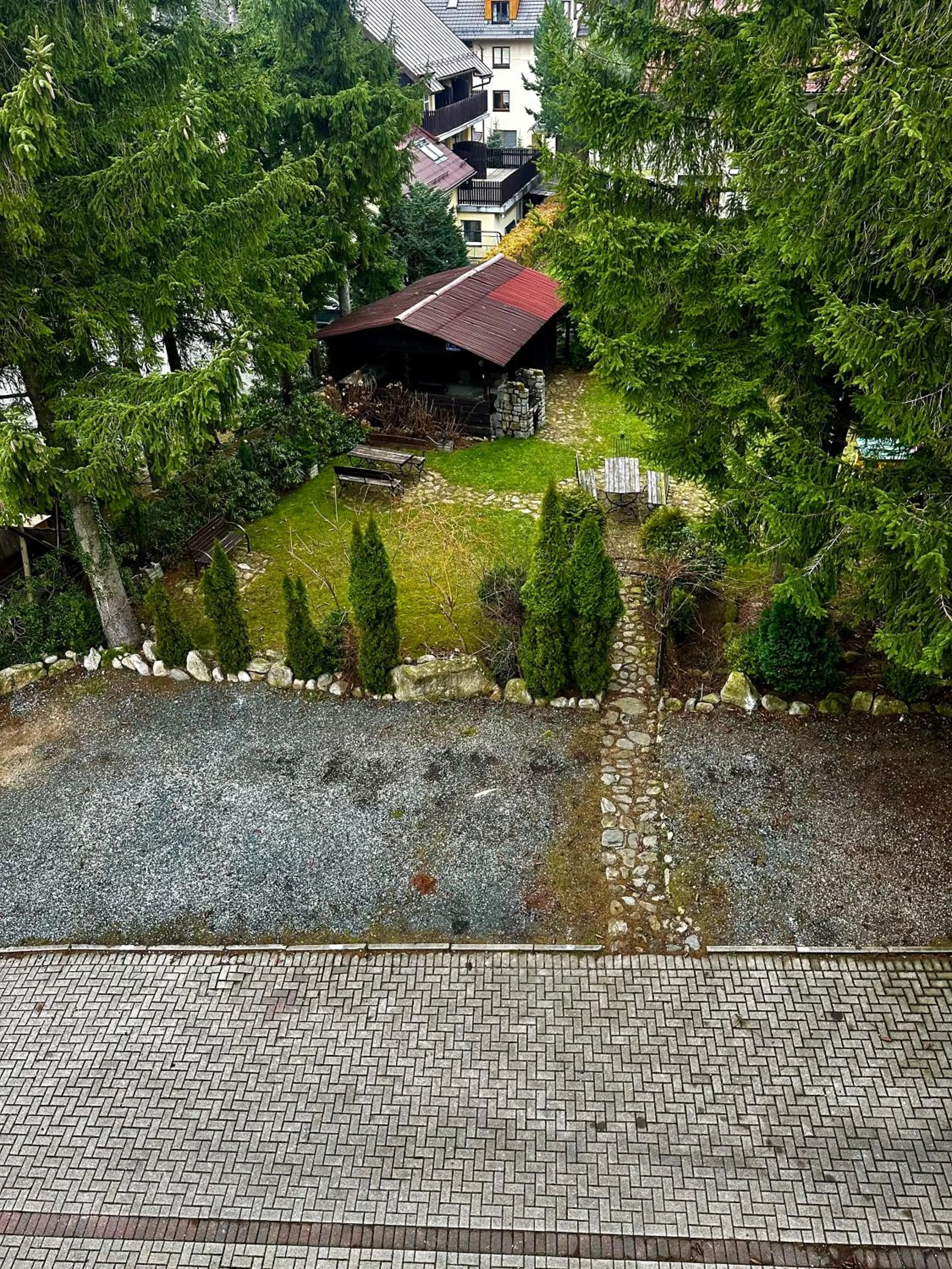Garden in Willa Jawor