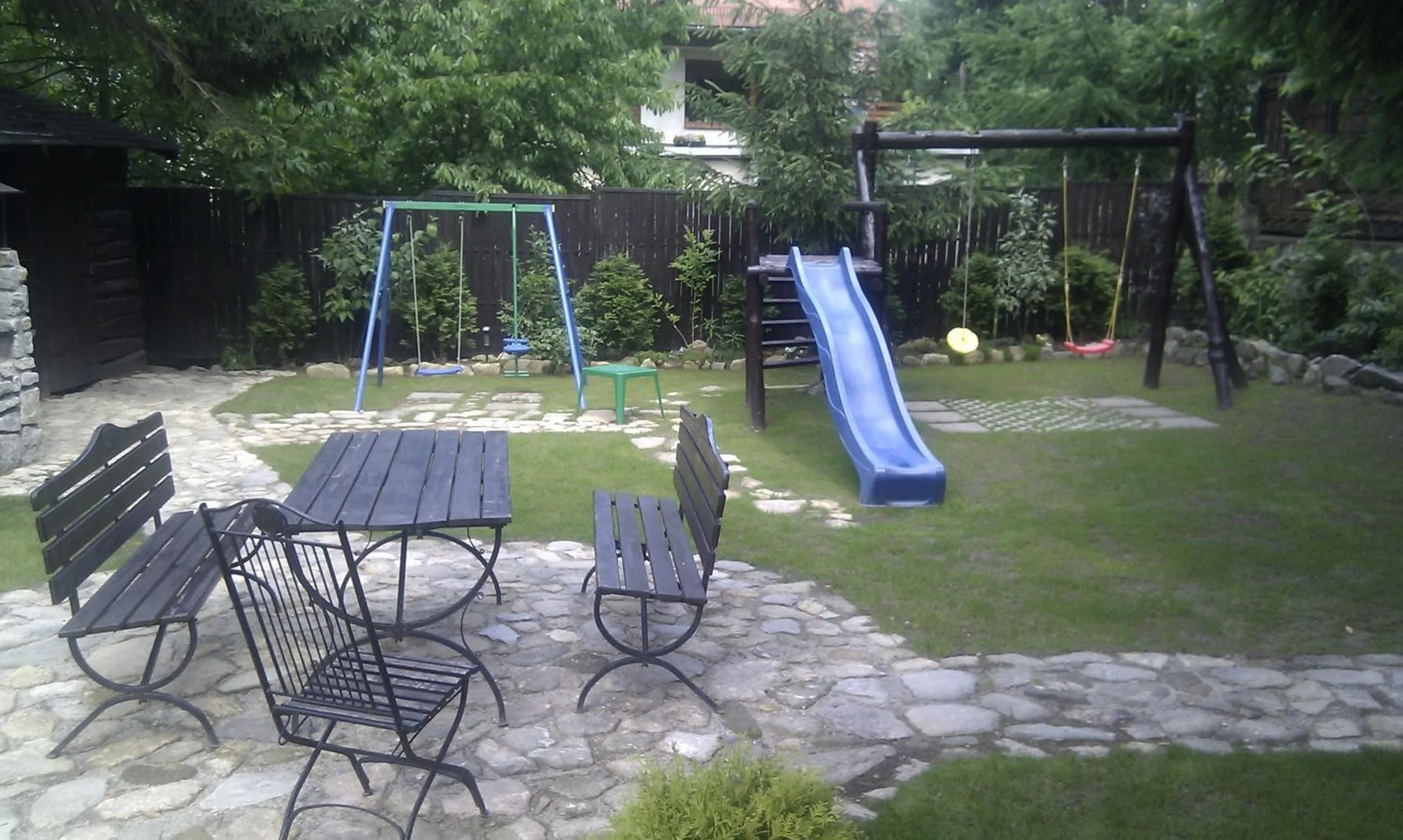 Children play ground in Willa Jawor