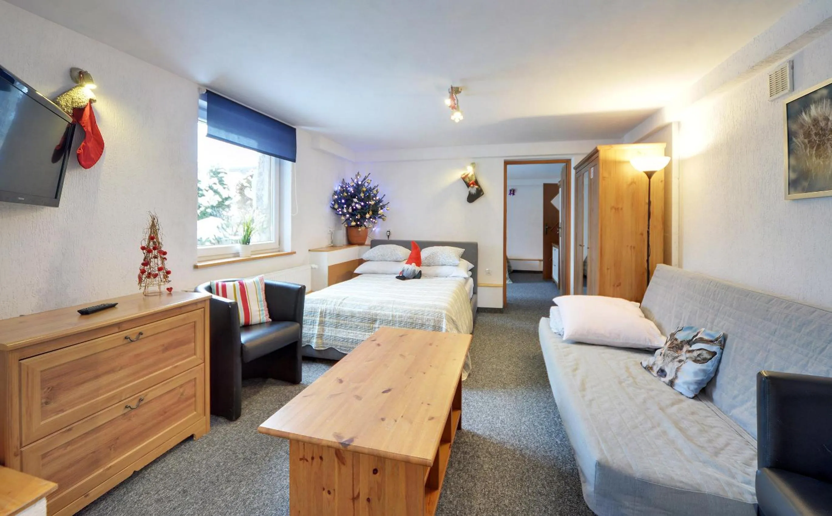 TV and multimedia, Bed in Willa Jawor