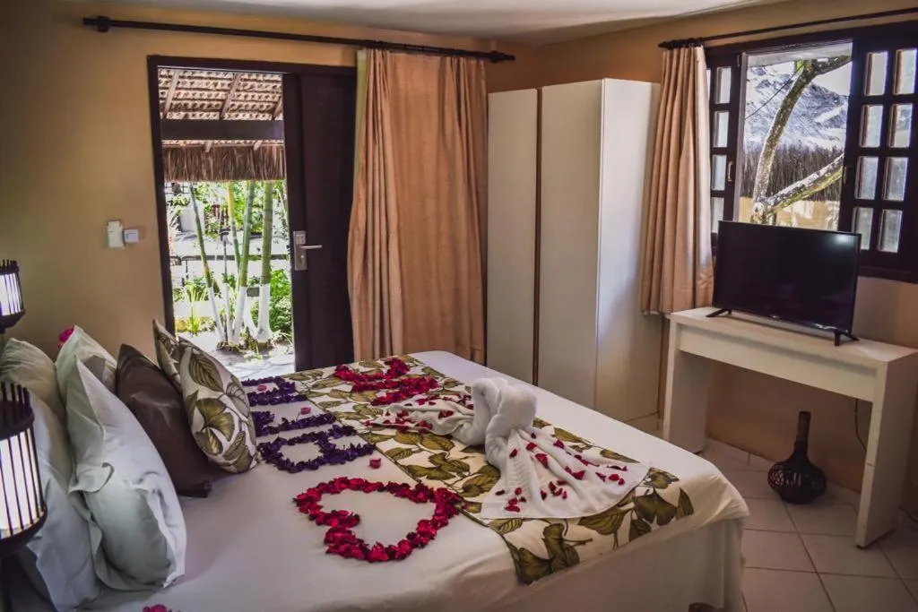 Bed in Pousada Recanto da Coruja