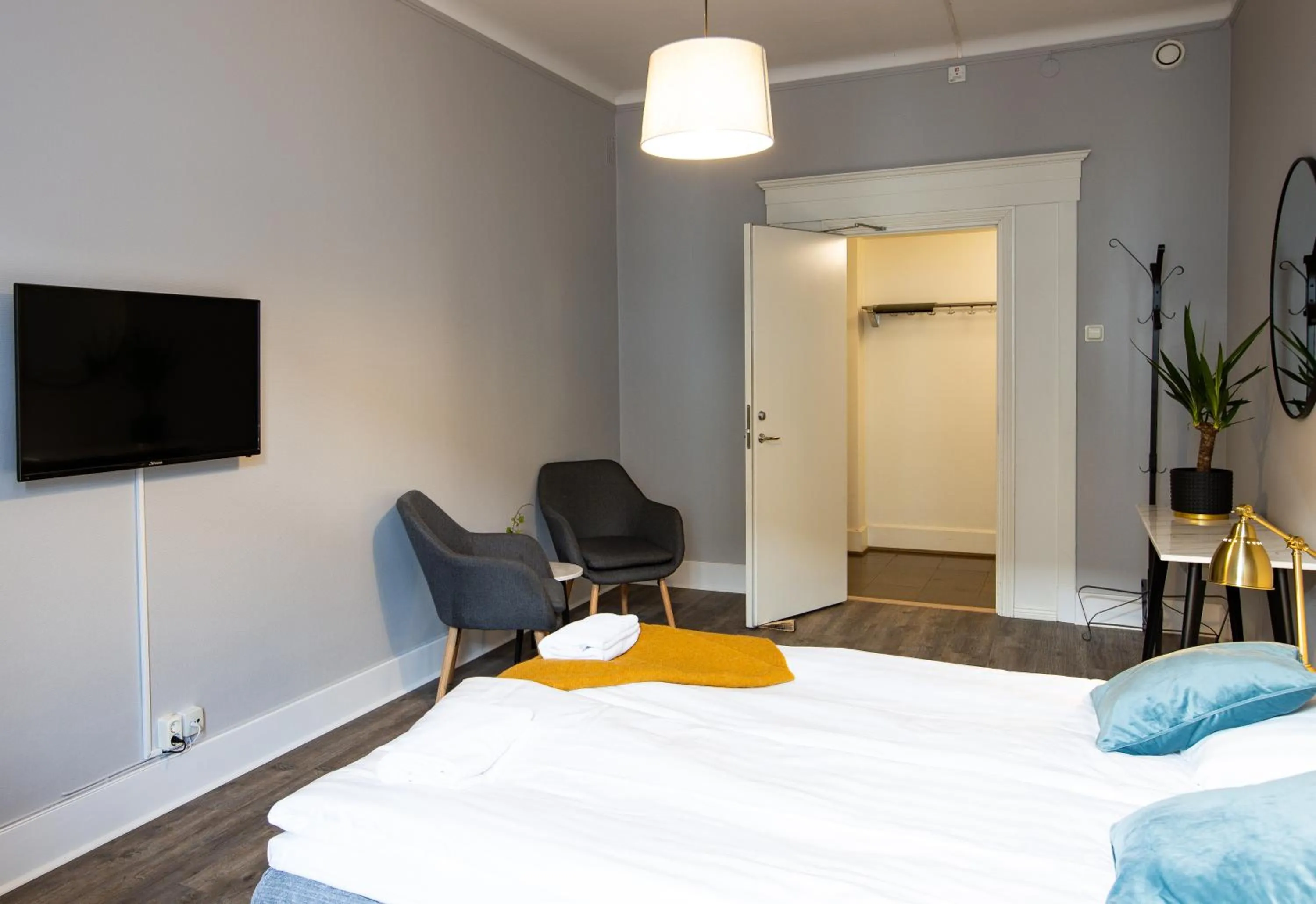 Bed in Systrar & Bönor Bed and Breakfast