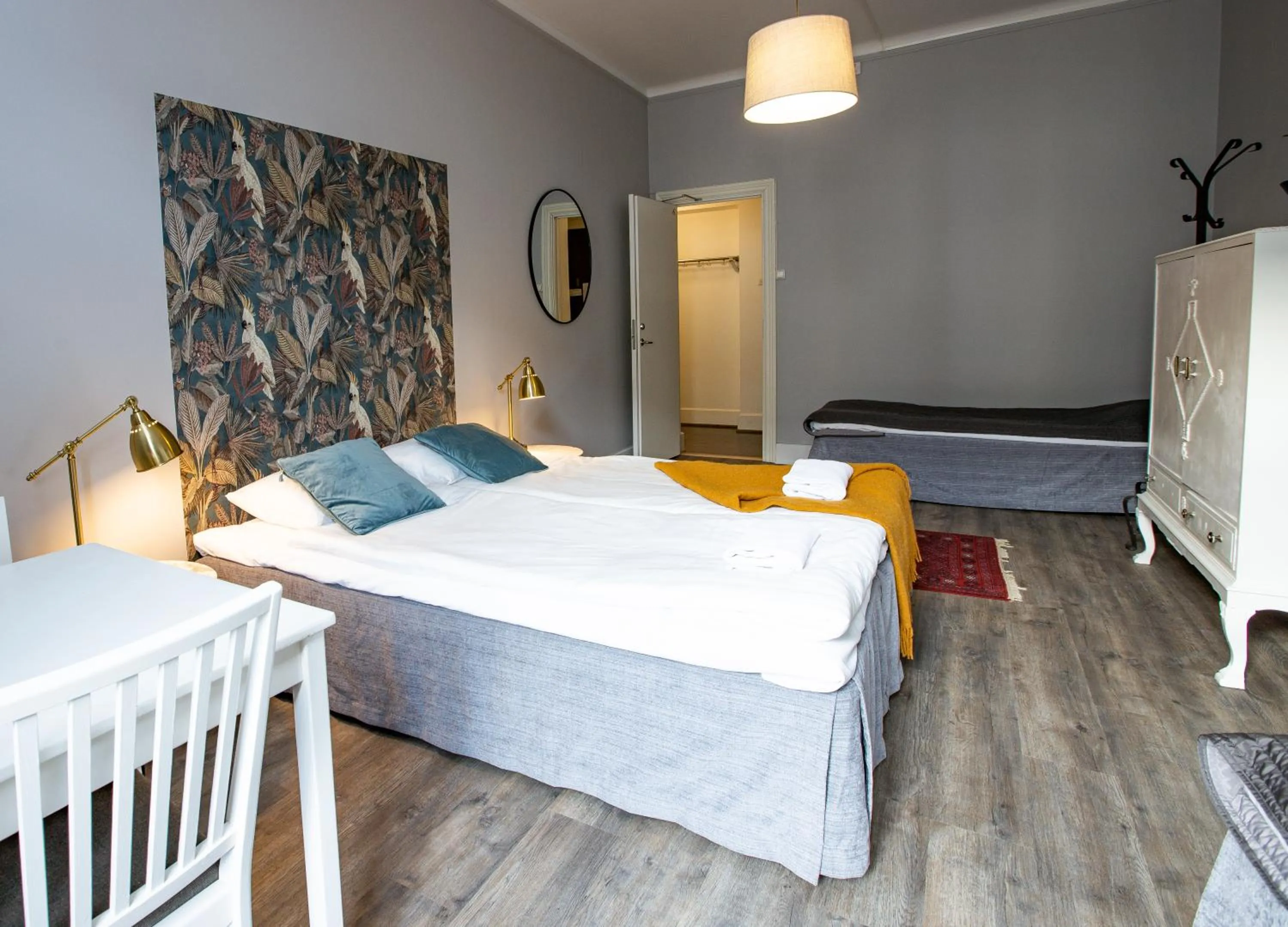 Bed in Systrar & Bönor Bed and Breakfast