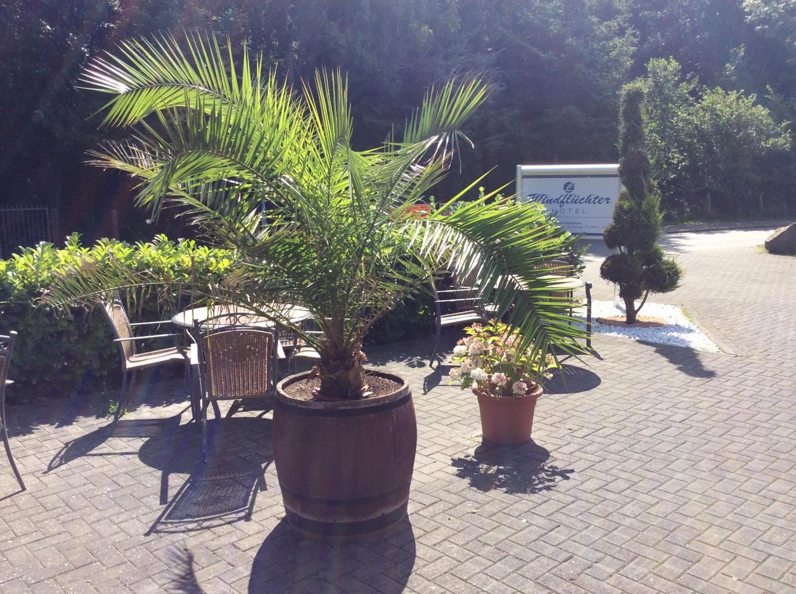 Garden in Gästehaus Windflüchter