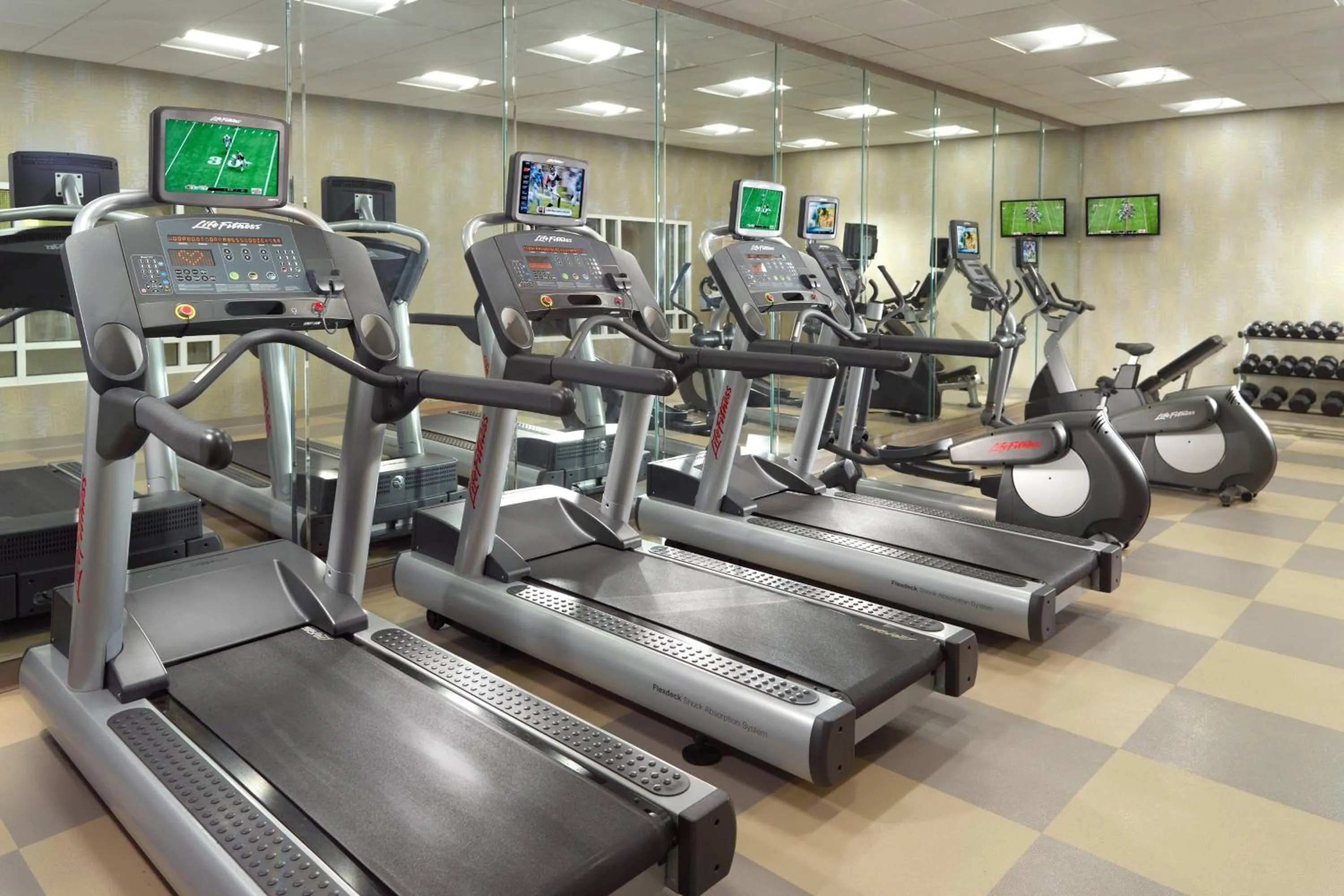 Fitness centre/facilities in SpringHill Suites by Marriott Atlanta Buckhead