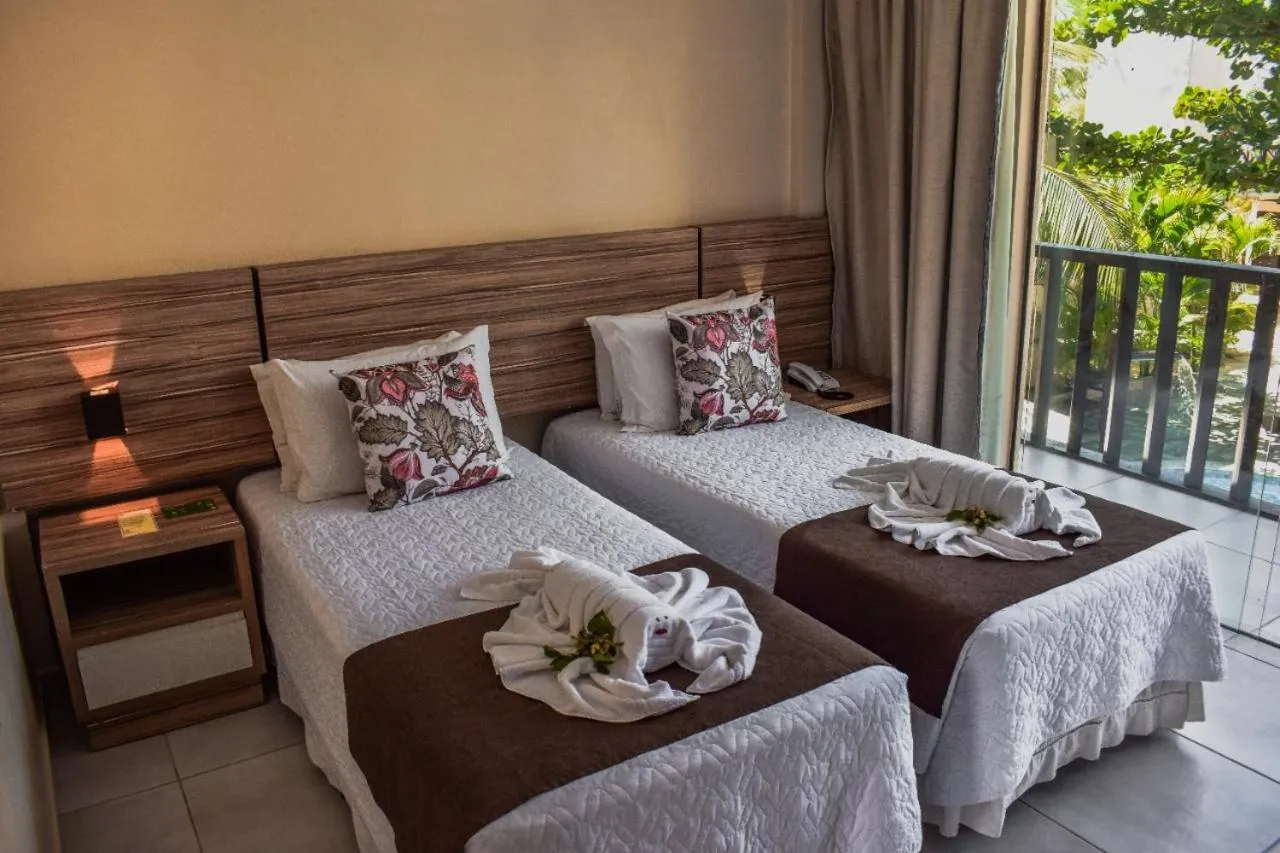 Bed in Pousada Recanto do Lobo